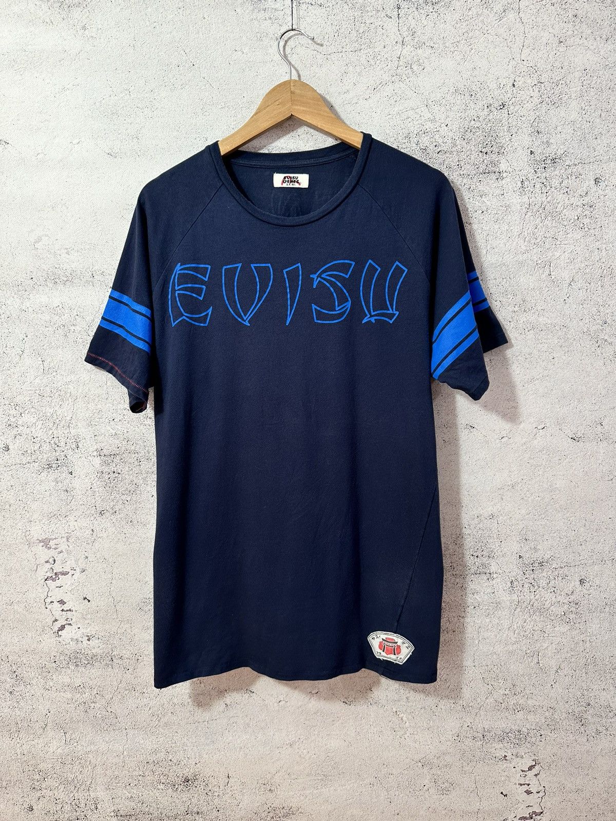 Evisu Vintage Evisu Big Logo T Shirt Size US XXL / EU 58 / 5 - 1 Thumbnail