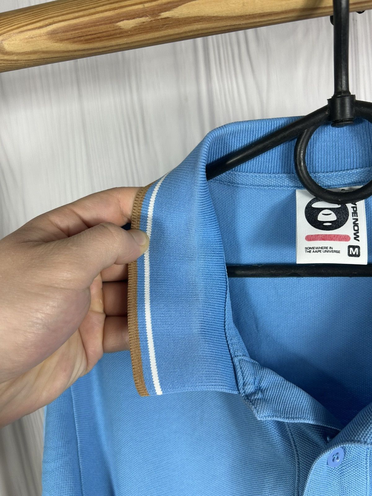 Aape Aape by A Bathing Ape Polo Shirt Size M Size US M / EU 48-50 / 2 - 15 Thumbnail