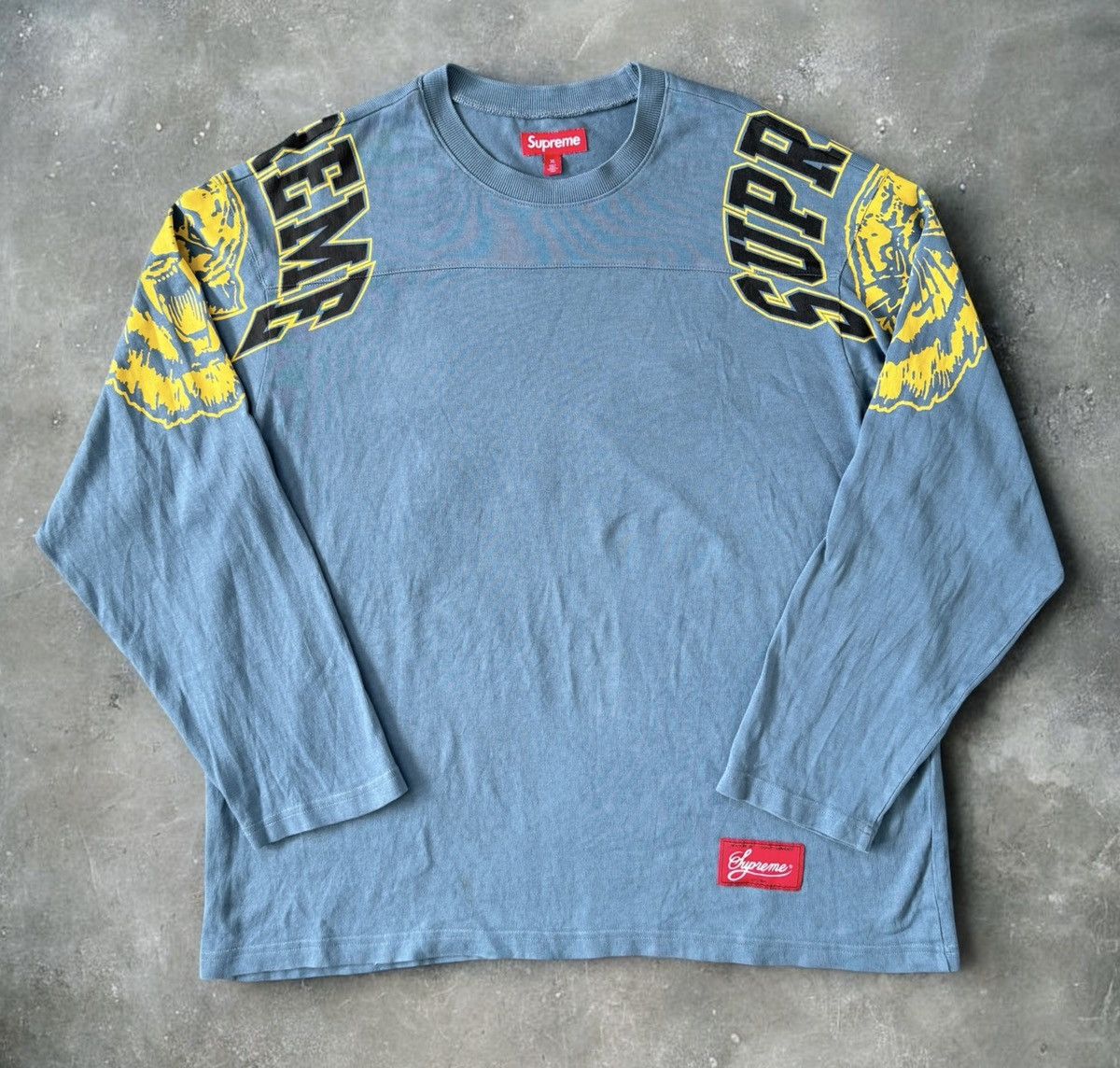 Supreme Supreme H.R. Giger Raglan L/S Top | Grailed