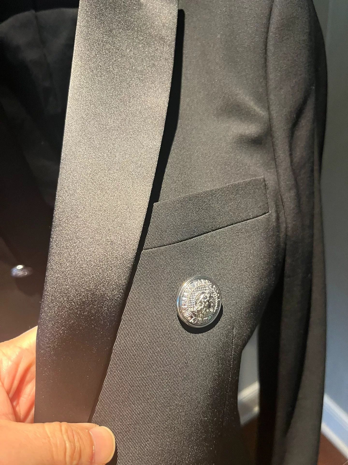 Balmain Balmain 6 Silver Button Classic Suit Size US M / EU 48-50 / 2 - 9 Thumbnail