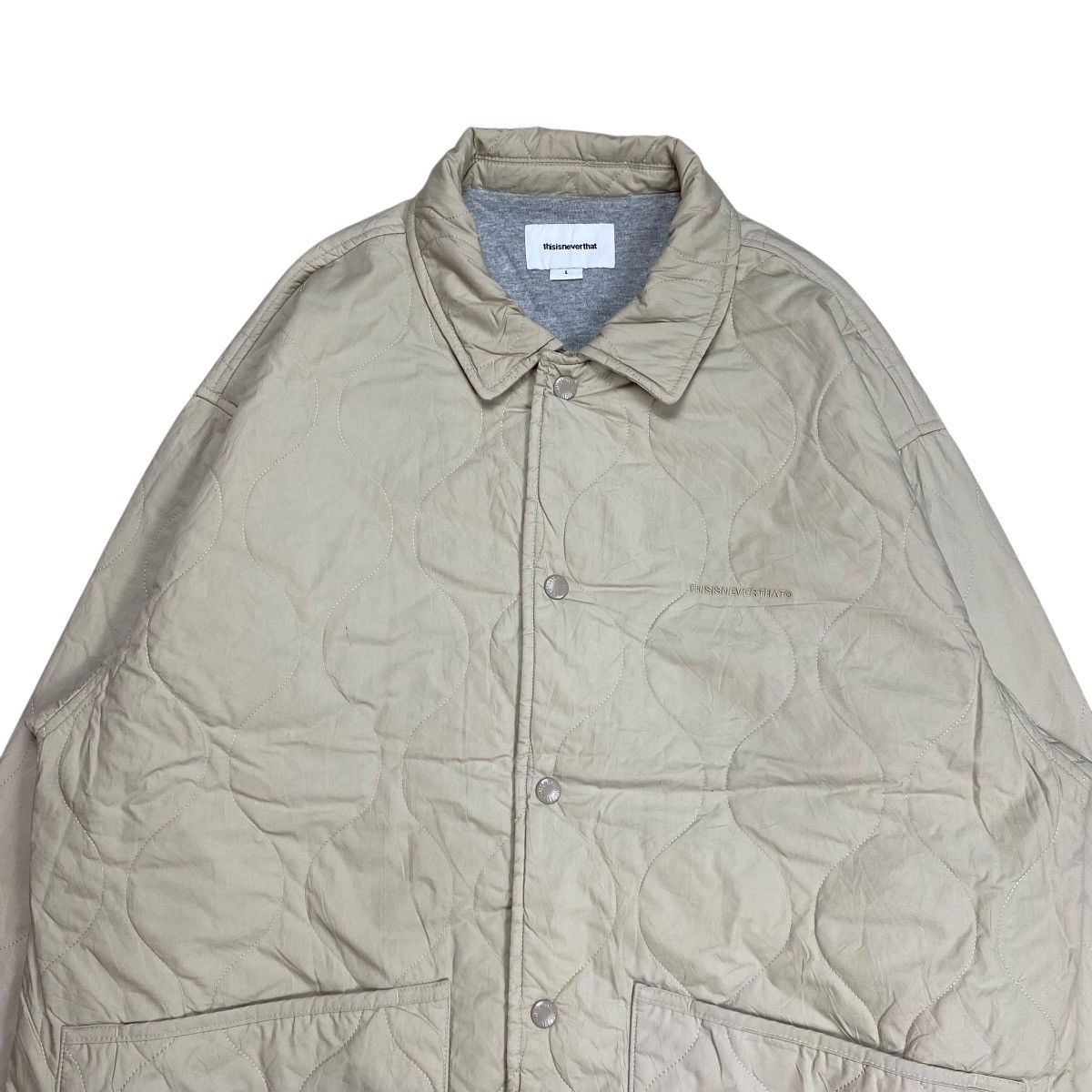 thisisneverthat Thisisneverthat Polartec Quilted Jacket Size US L / EU 52-54 / 3 - 5 Thumbnail