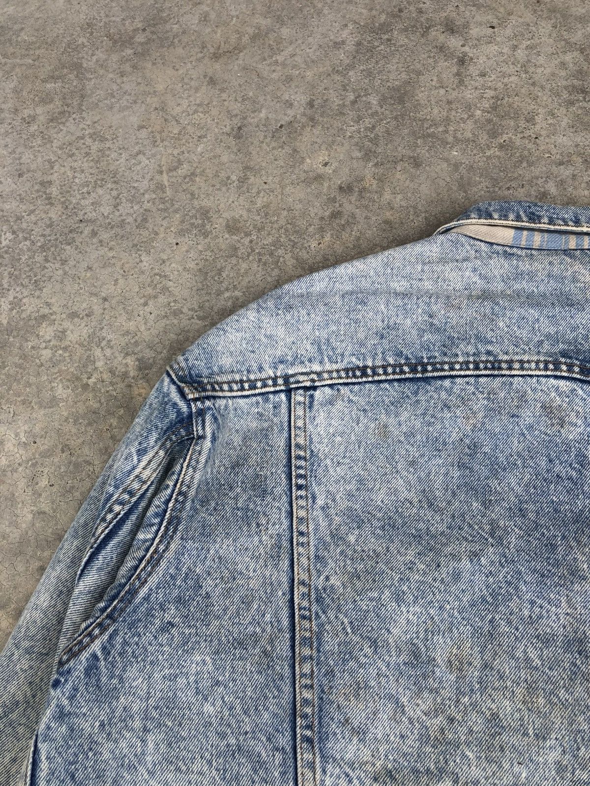 Levi's Vintage 80s Levis 70417 Blanked Lined Baggy Distressed Size US XL / EU 56 / 4 - 12 Thumbnail