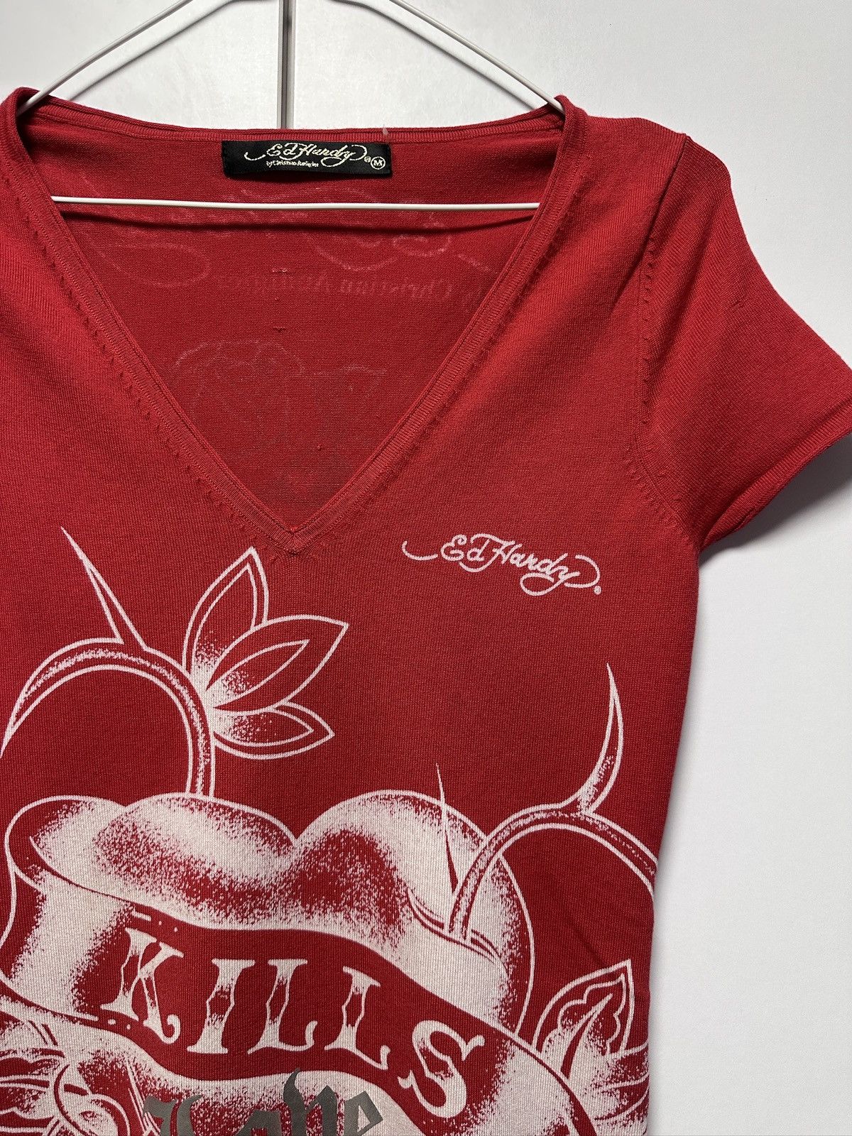Ed Hardy Ed Hardy by Christian Audigier t-shirt women japanes style Size M / US 6-8 / IT 42-44 - 4 Thumbnail