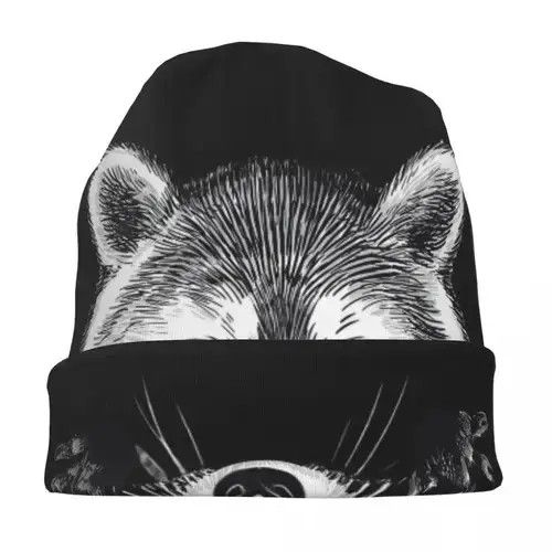 Other Cute Raccoon Beanie Size ONE SIZE - 2 Thumbnail