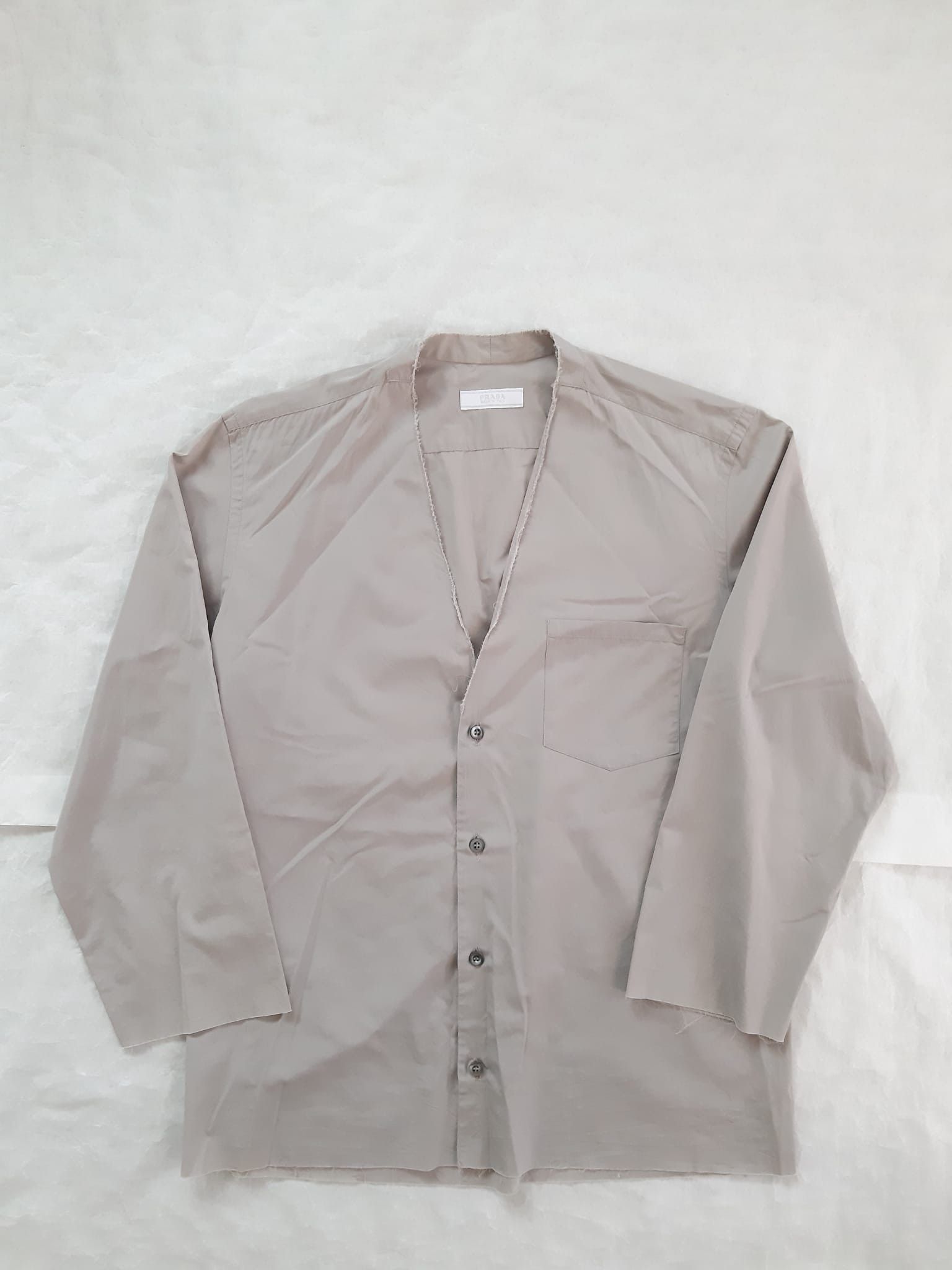 Prada Prada SS 2010 Runway Distressed Raw Cut Cardigan Size US M / EU 48-50 / 2 - 2 Thumbnail