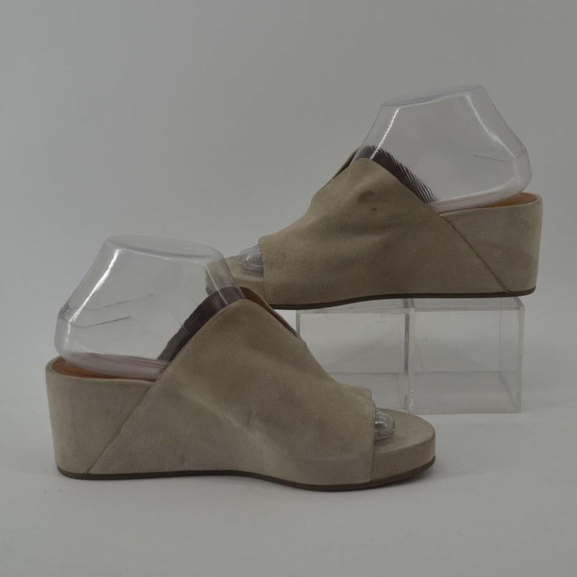 Gentle Souls Gentle Souls Gisele Women's Mule Leather Wedge Sandal US 8.5 Size US 8.5 / IT 38.5 - 8 Thumbnail