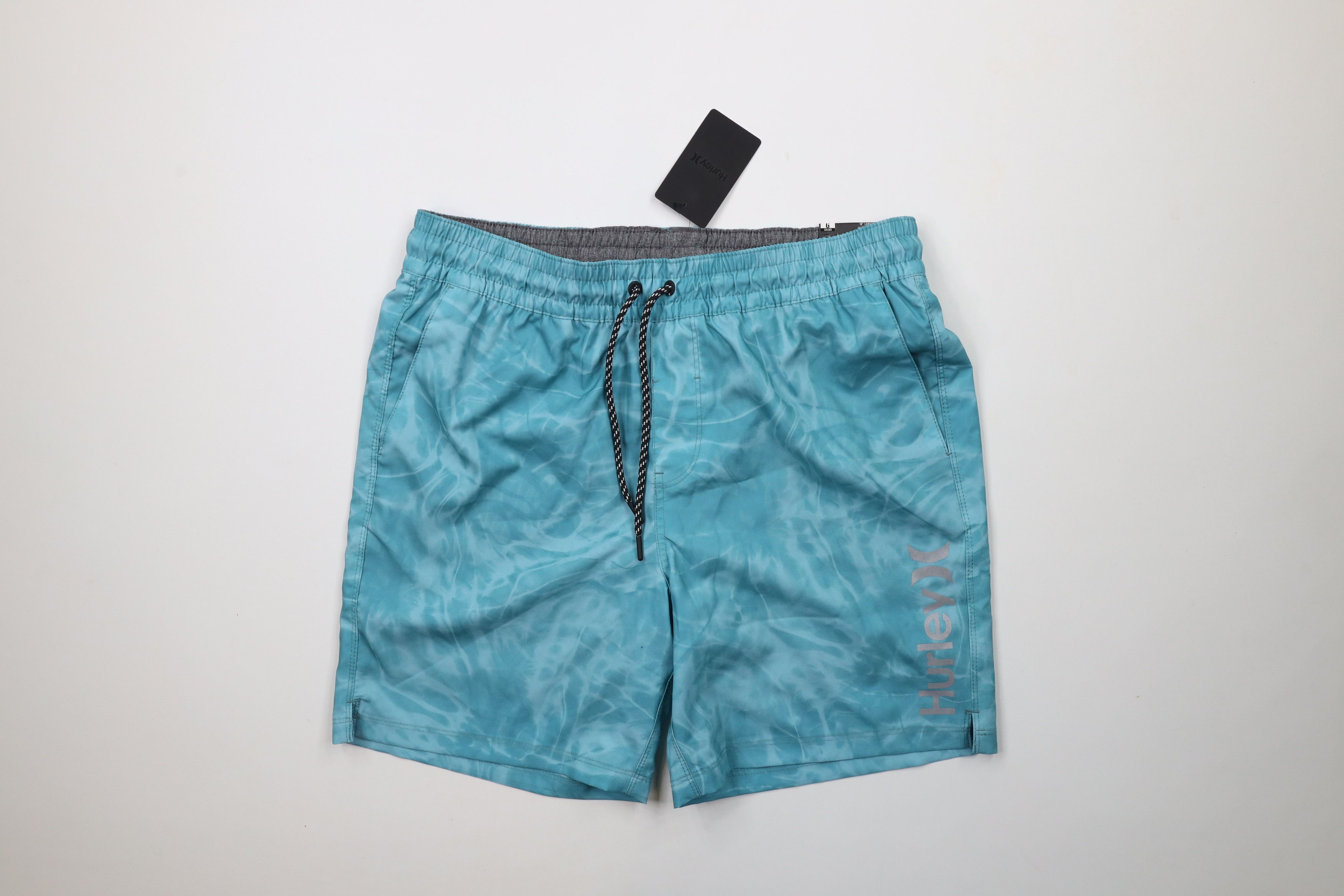 Hurley × Vintage New Hurley Surfing Out Print Volley Swim Shorts Trunks Lined Size US 34 / EU 50 - 1 Thumbnail