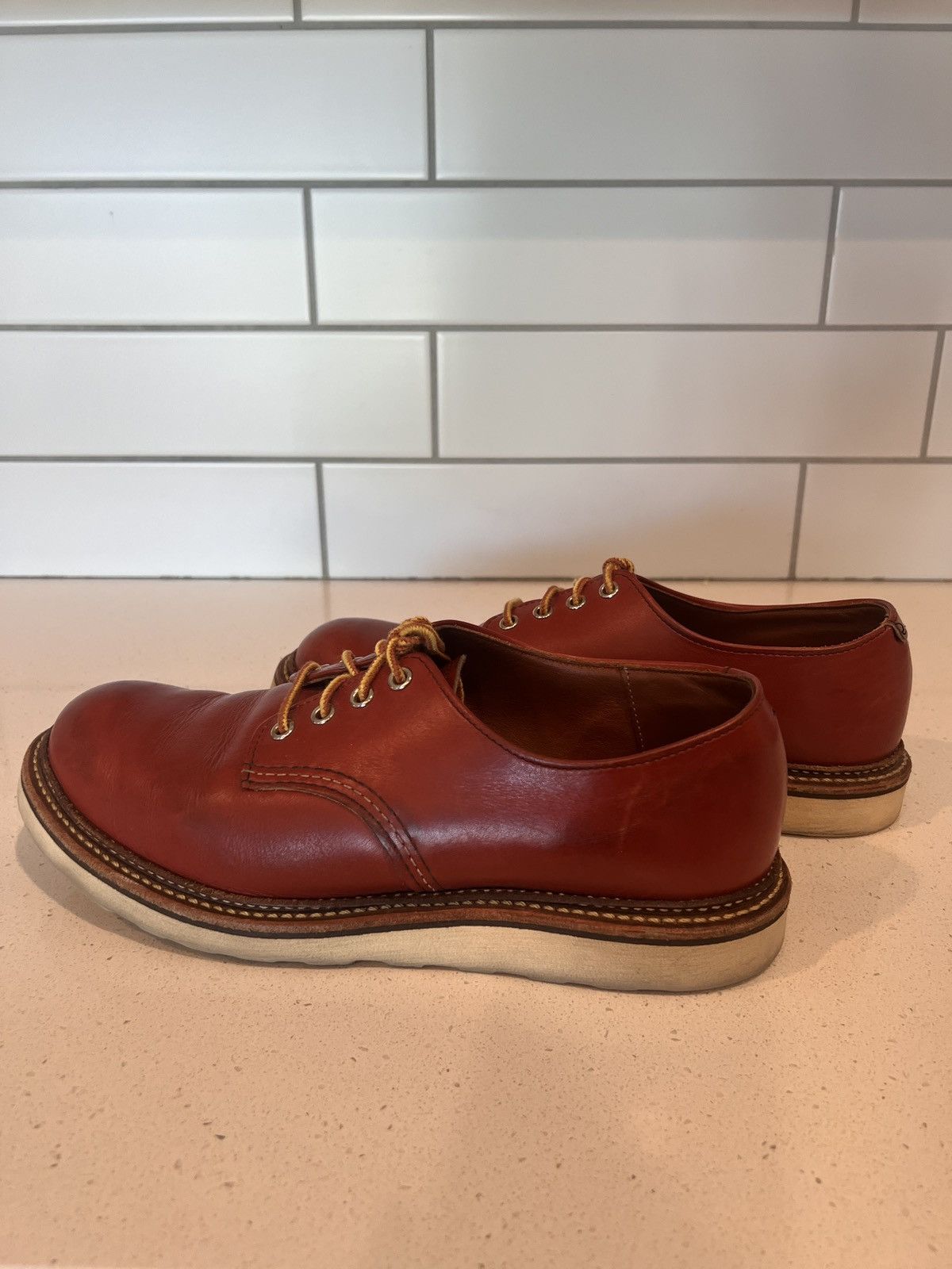 Red Wing Red Wing 8001 Round Toe Oro Russet – Size 10D Size US 10 / EU 43 - 4 Thumbnail