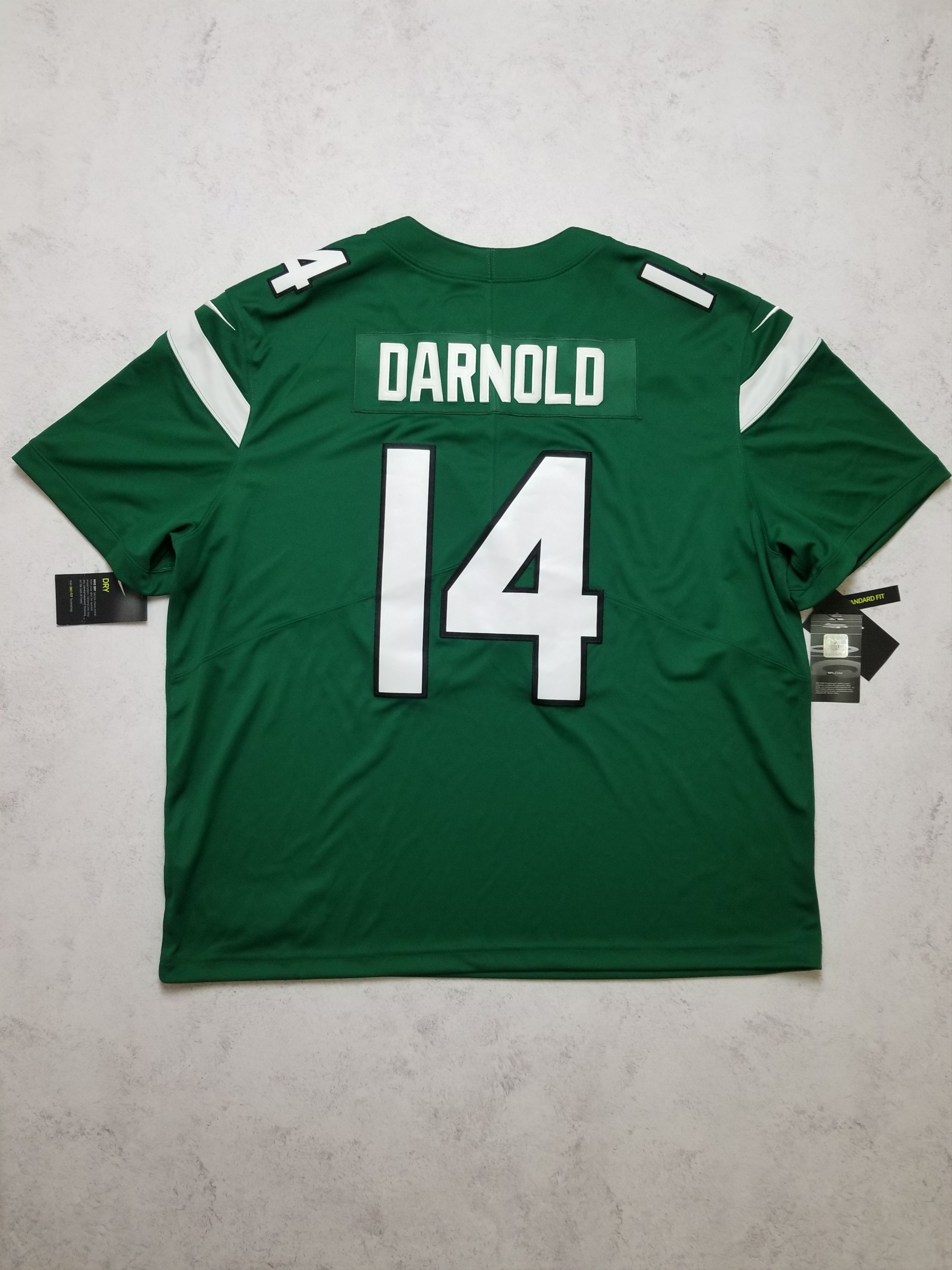 Nike Nike NFL New York Jets SAM DARNOLD #14 Stitched Jersey Size US XXL / EU 58 / 5 - 3 Thumbnail