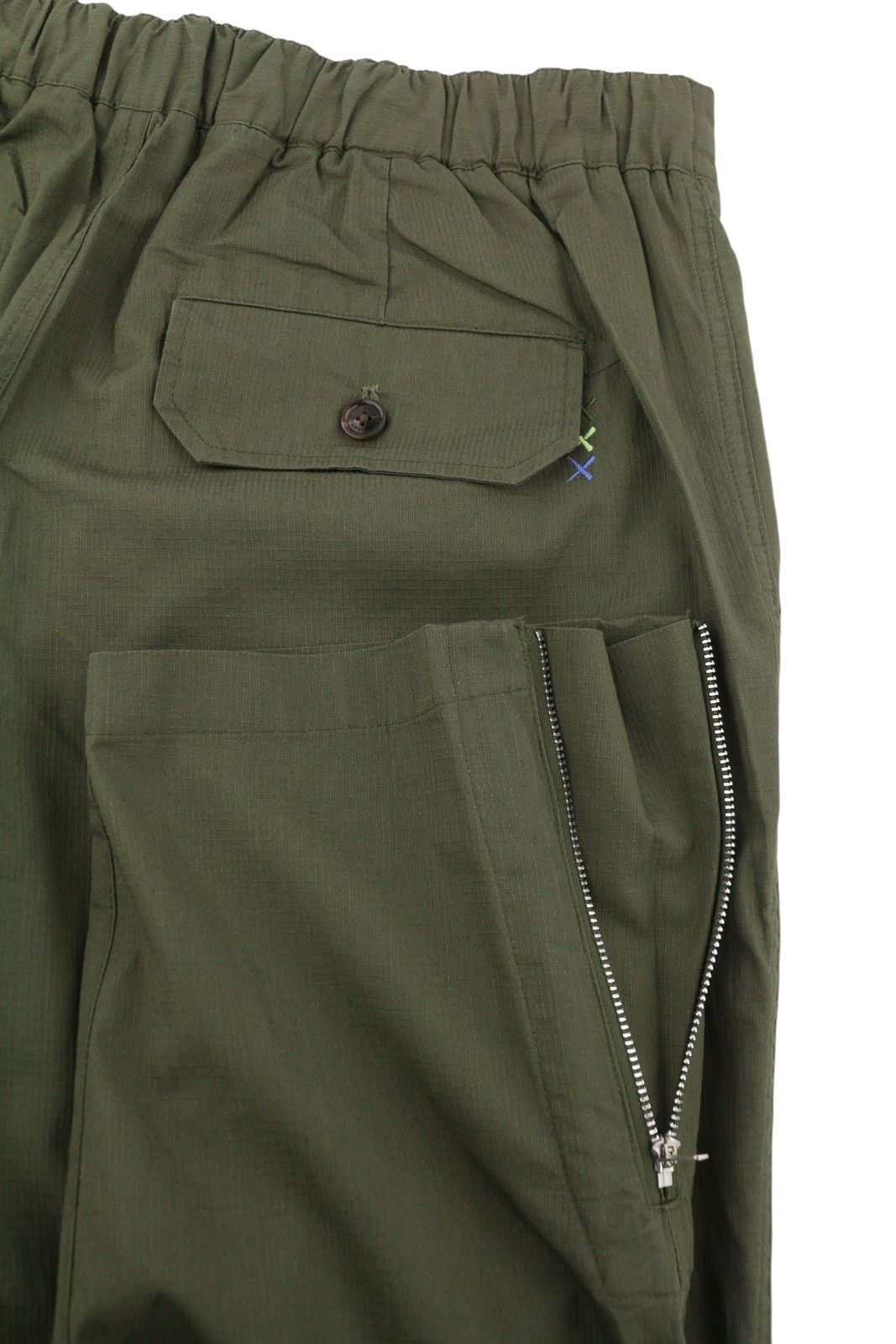 Scotch & Soda W33/L29 Green Drawstring Zip Hem Trousers 88601 Size US 33 - 5 Thumbnail