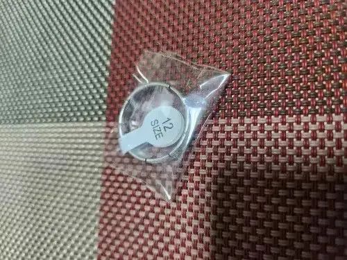 Other Silver Color Geometry Line Ring Size ONE SIZE - 2 Thumbnail