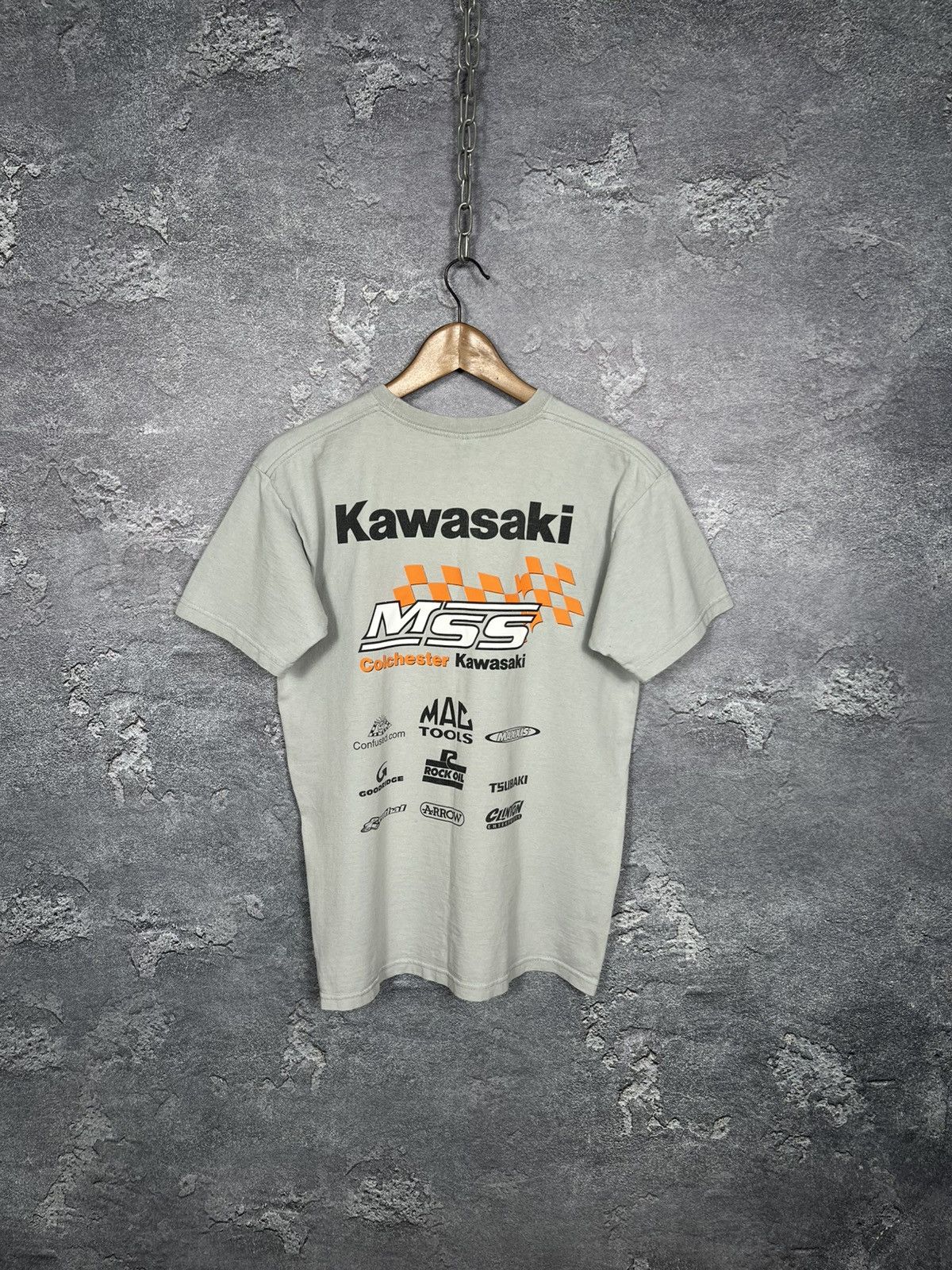 Vintage Vintage 2010 Kawasaki British Superbike Team T-shirt Tee Size US M / EU 48-50 / 2 - 2 Thumbnail