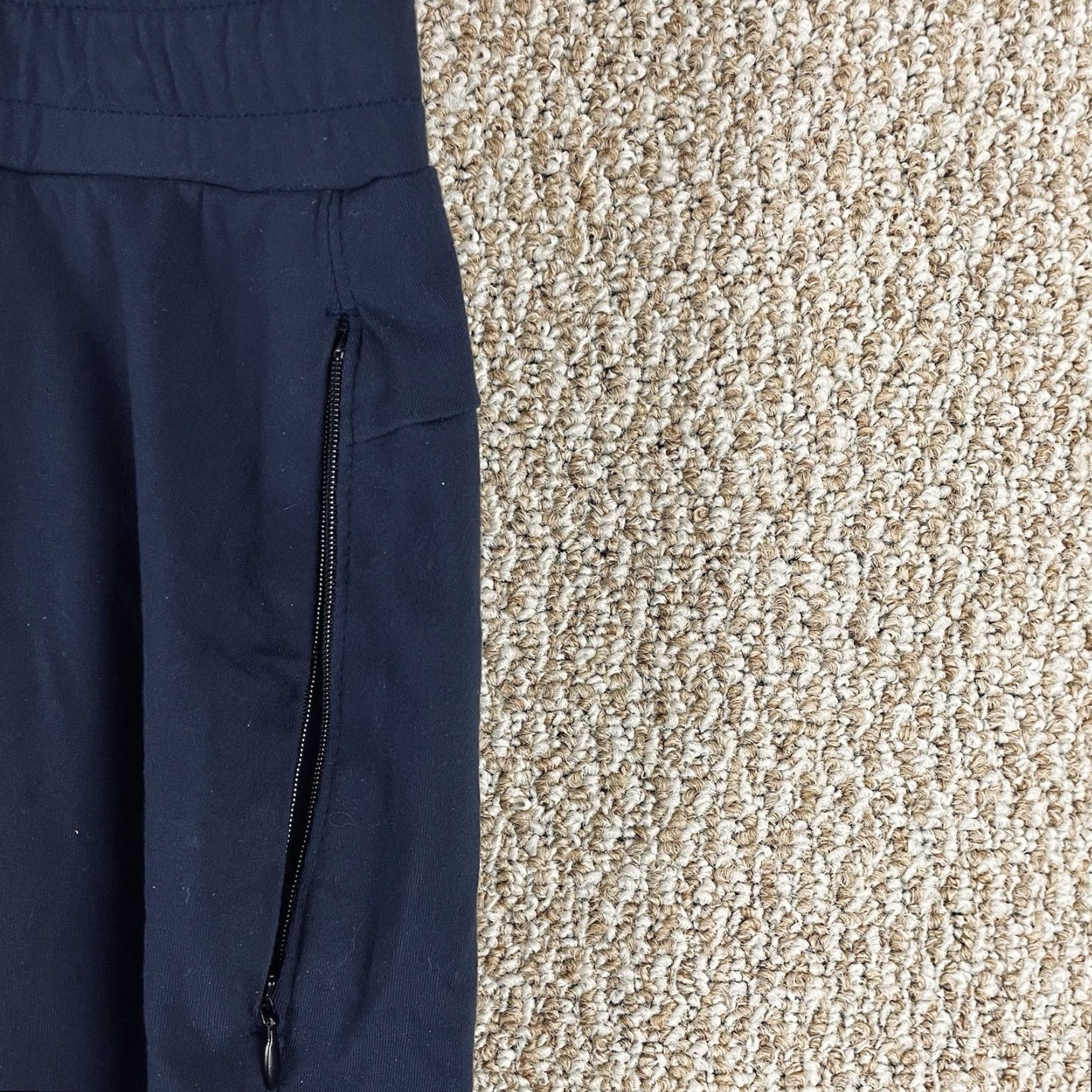 Vintage Public Rec Joggers Mens 42x28 Navy Blue Nylon Spandex Regular Straight Pockets Moisture Wicking All Day Everyday 90s Sports USA Size US 42 / EU 58 - 4 Thumbnail