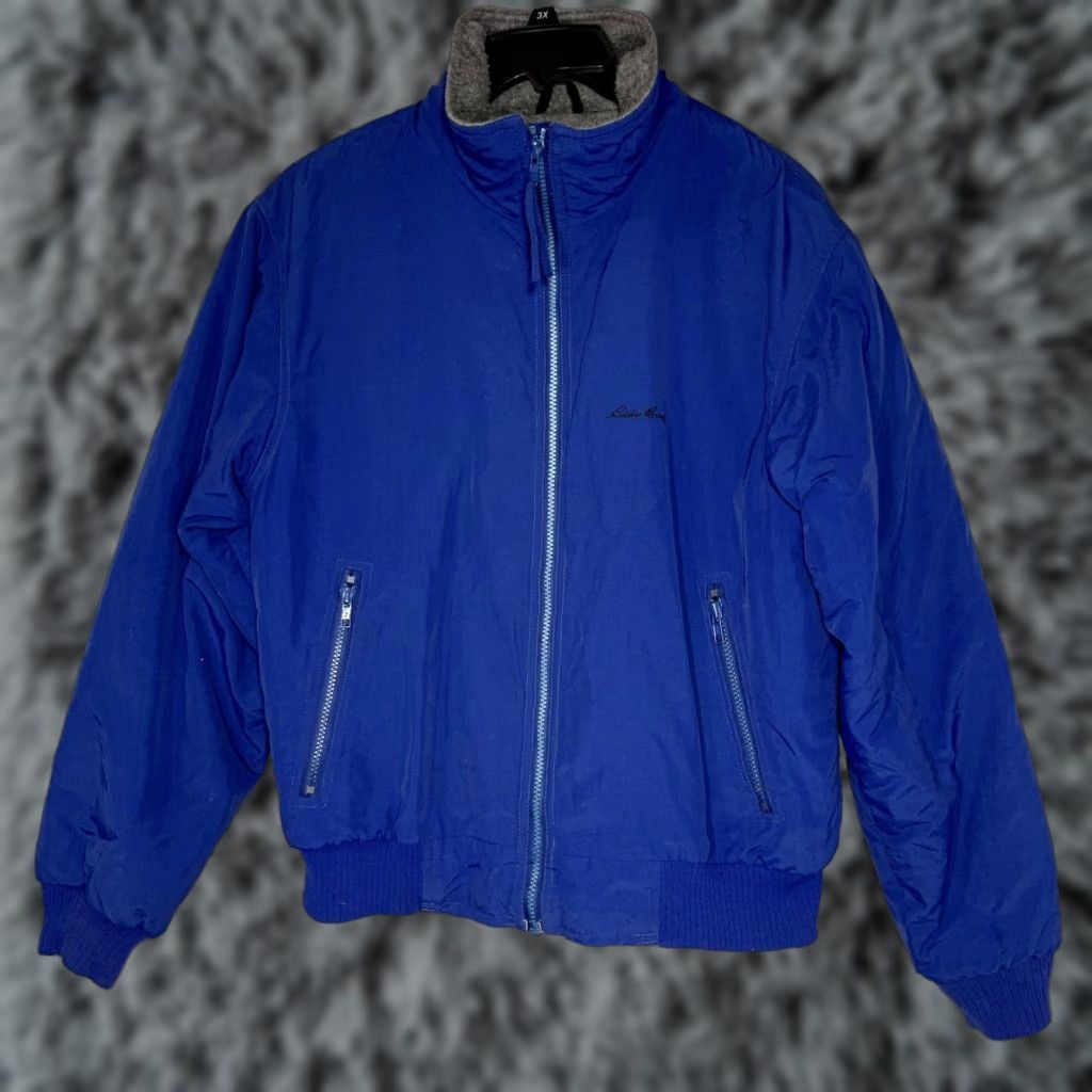 Eddie Bauer VINTAGE Eddie Bauer Windfoil Blue Lined Full Zip Jacket Mens M Jacket Size US M / EU 48-50 / 2 - 1 Thumbnail