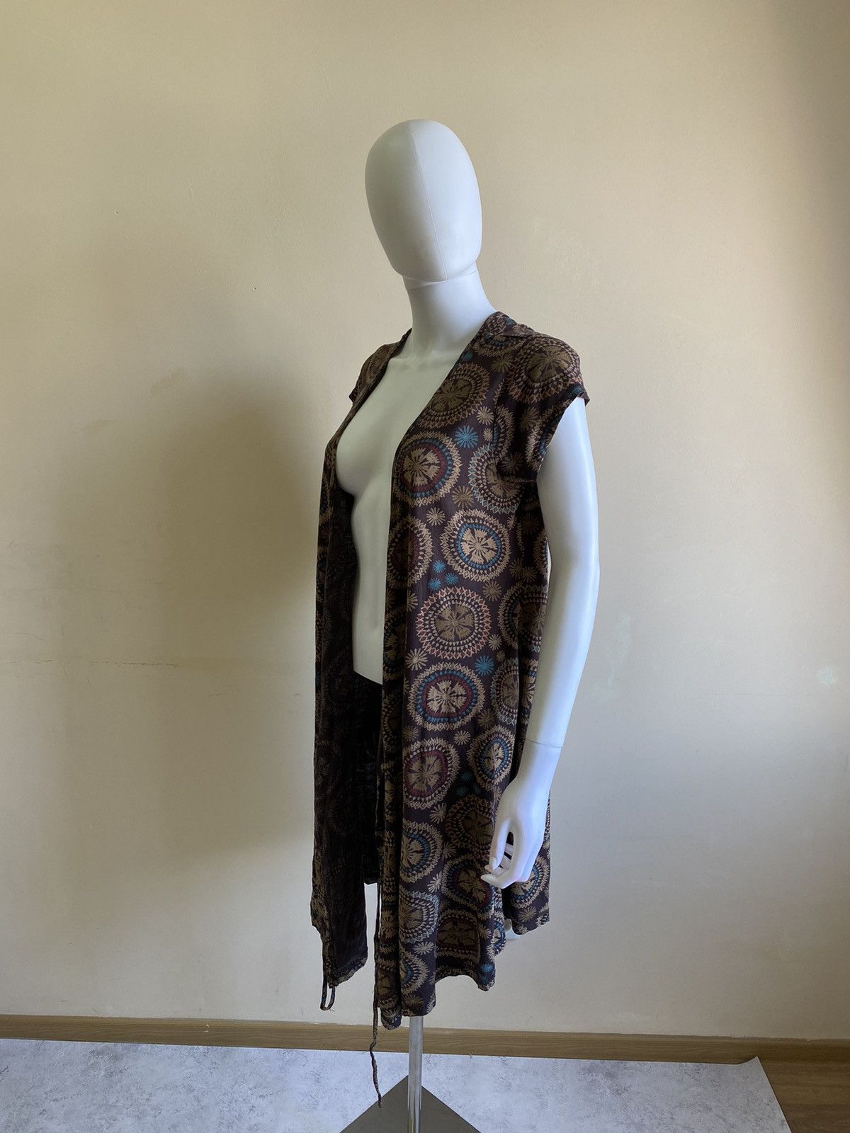 Gudrun Sjoden Gudrun Sjoden Floral Short Sleeve Knee Length Wrap Dress Size M / US 6-8 / IT 42-44 - 5 Thumbnail