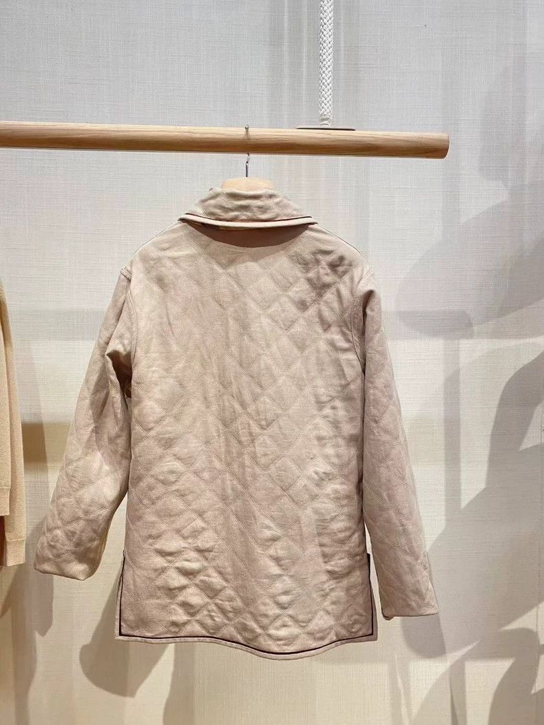 Loro Piana LORO PIANA Wear a coat on both sides, one side silk, the o Size XS / US 0-2 / IT 36-38 - 4 Thumbnail