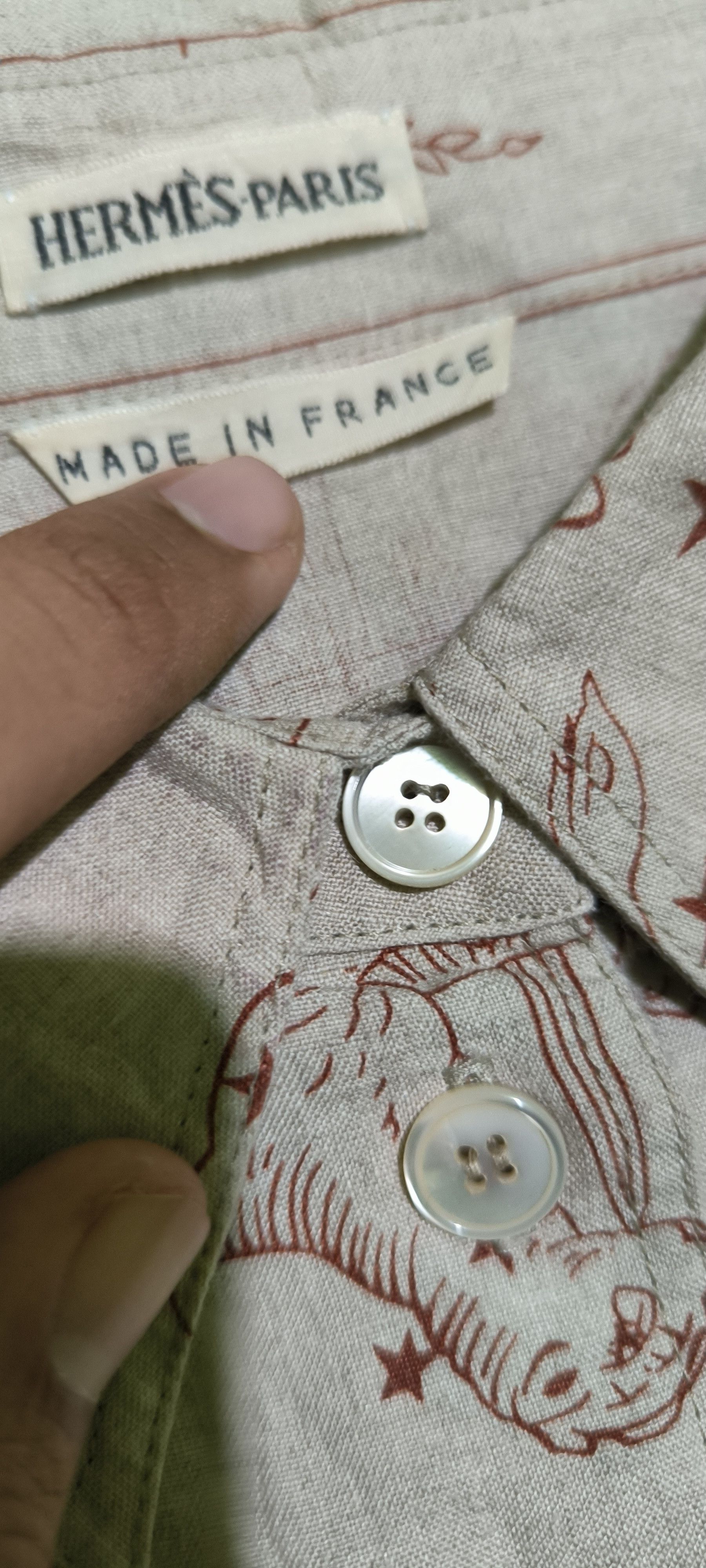 Hermes Hermes "Zodiac Greek mythology" Shirt by Maison Margiela Size US M / EU 48-50 / 2 - 5 Thumbnail