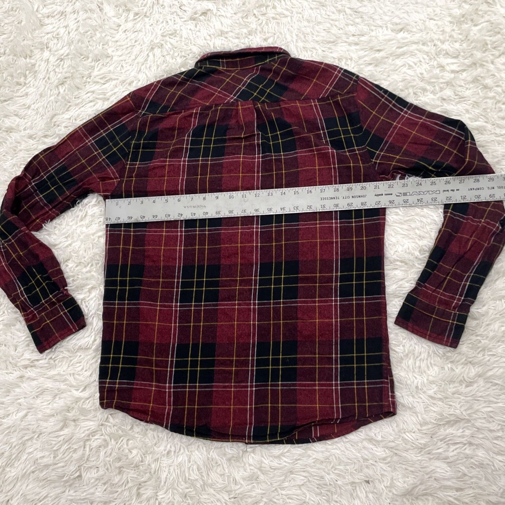 Levi's Levi's Flannel Shirt Men L Black Red Tab Rockabilly 90s Grunge Plaid Button-Up Casual Workwear Linen/Red Tab? Size US L / EU 52-54 / 3 - 6 Thumbnail