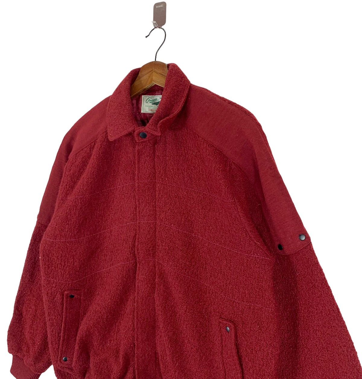 Lacoste × Vintage 🔥🔥VINTAGE CROCODILE LACOSTE BOMBER ZIPPER JACKET Size US M / EU 48-50 / 2 - 3 Thumbnail