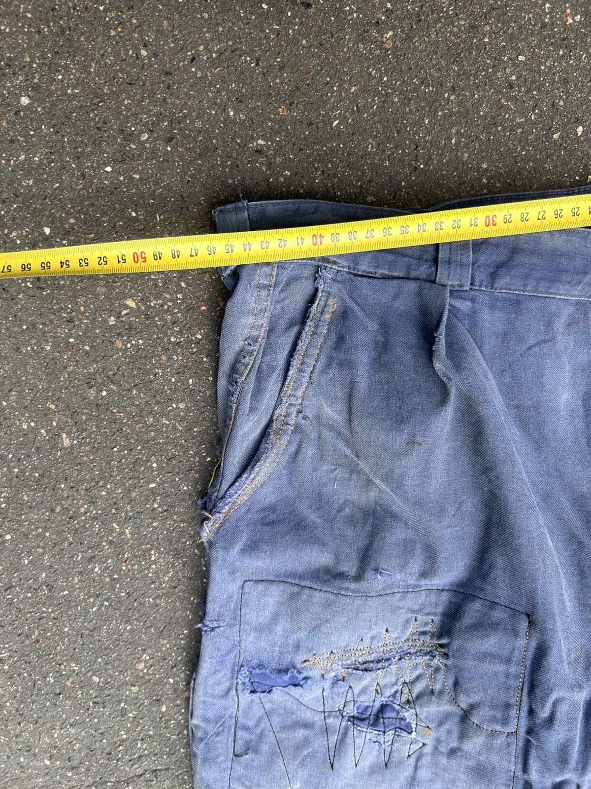 Other Old French blue work pants Size US 34 / EU 50 - 5 Thumbnail