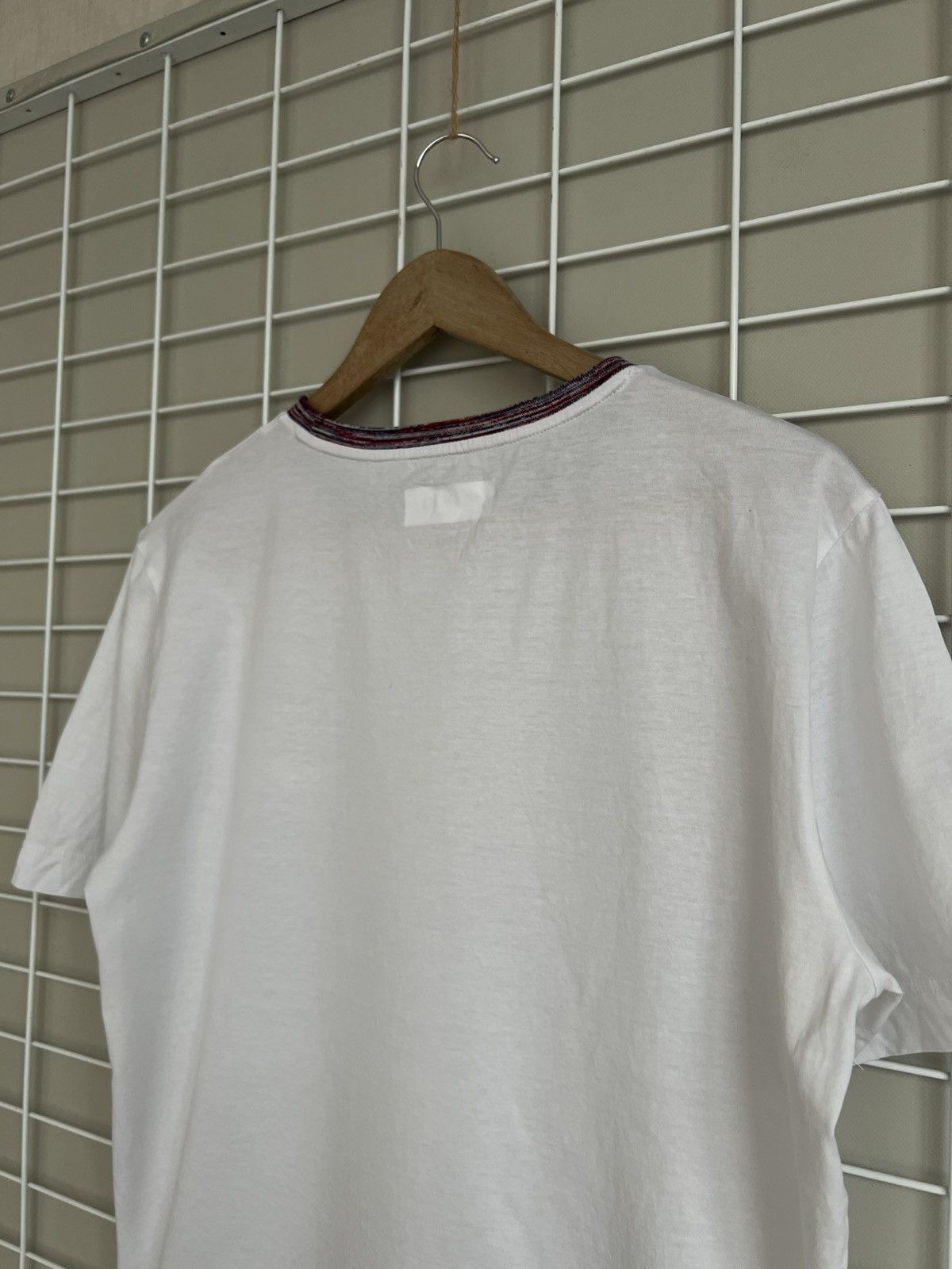 Missoni Missoni Space Dyed Collar T-Shirt Mens Size M Short Sleeve Size US M / EU 48-50 / 2 - 8 Thumbnail