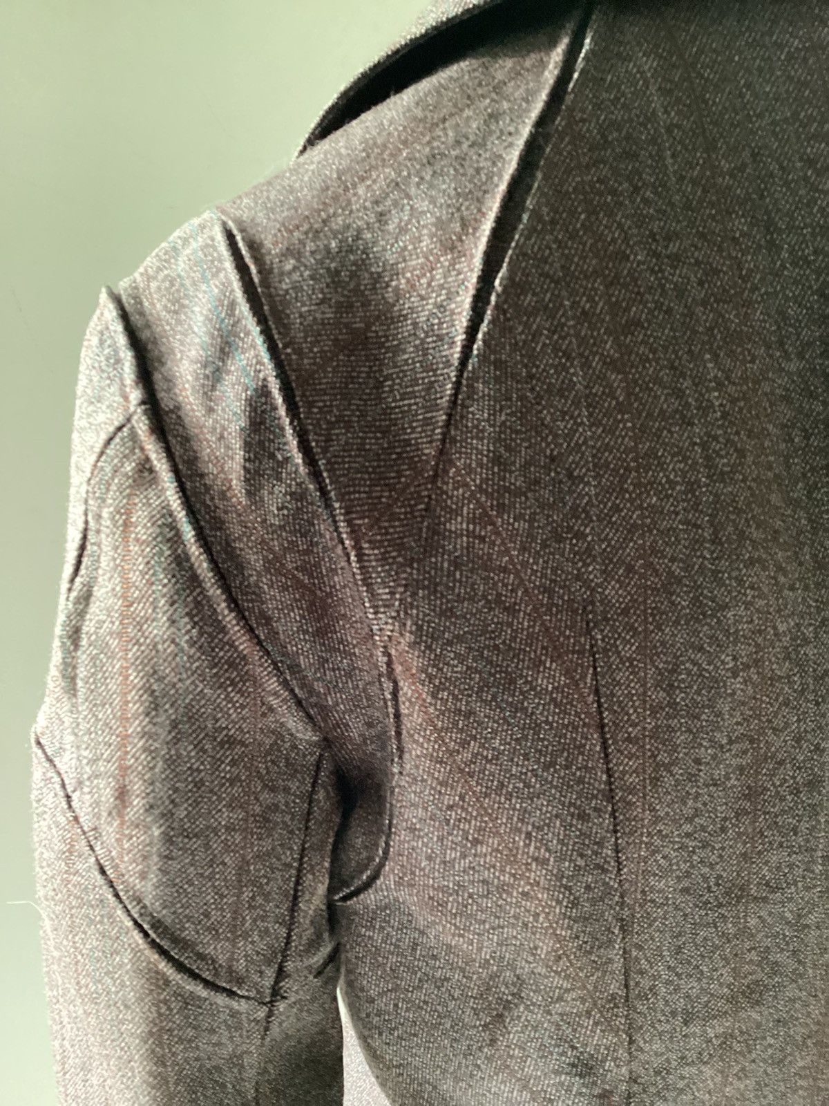 Junya Watanabe JUNYA WATANABE A/W1995 BULGE bonded wool Jacket D-TK 9210 Size S / US 4 / IT 40 - 13 Thumbnail