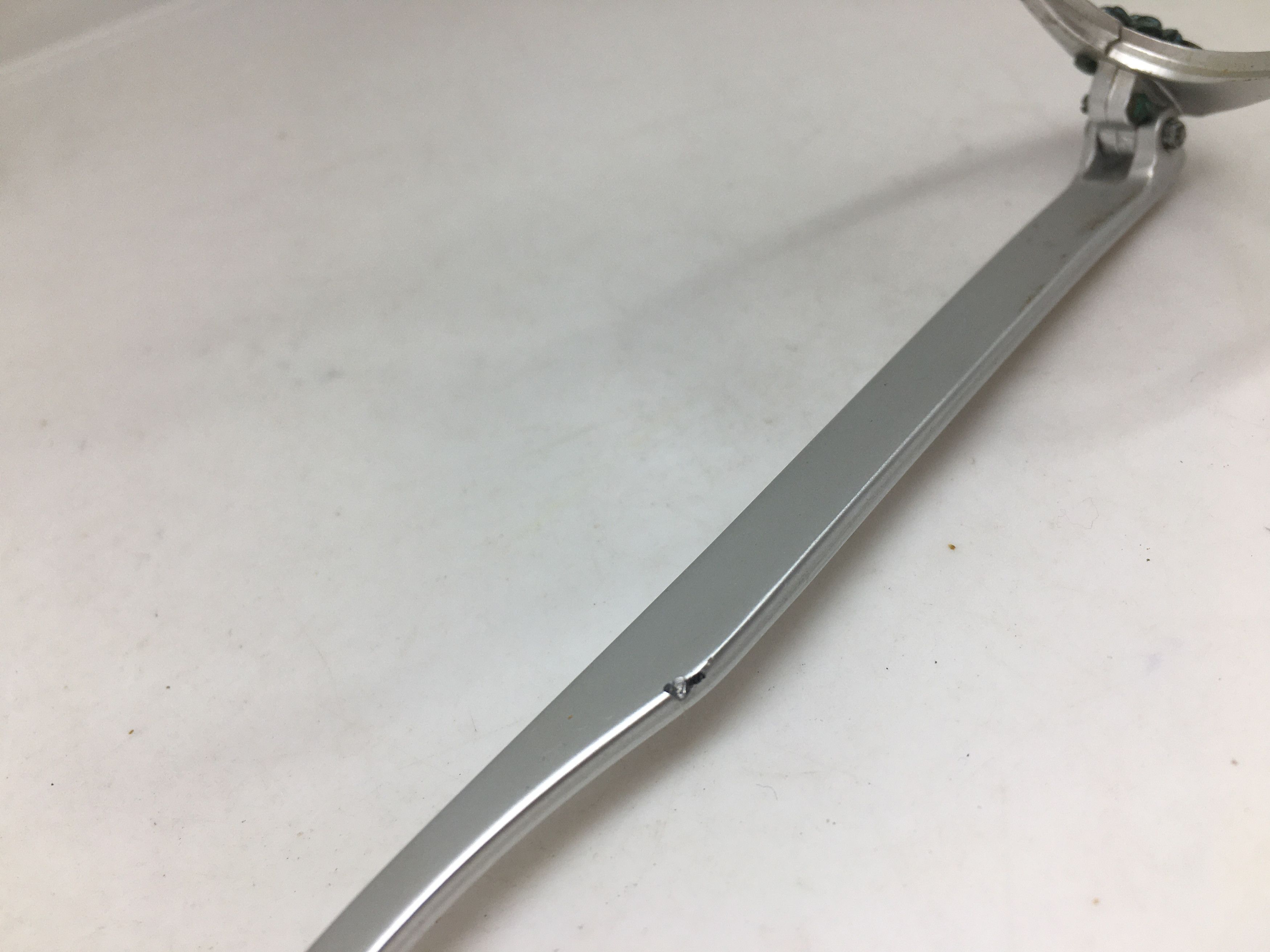 Vintage Vintage 50s TURA Woman Aluminum Cateye Eyeglasses Frame Size ONE SIZE - 6 Thumbnail