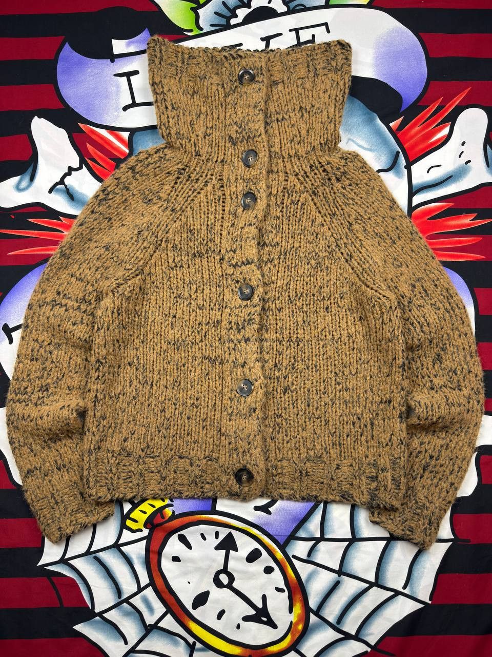 Annette Gortz Annette Gortz Avant garde/Luxury Sweater Alpaca wool Size XS Size XS / US 0-2 / IT 36-38 - 2 Thumbnail