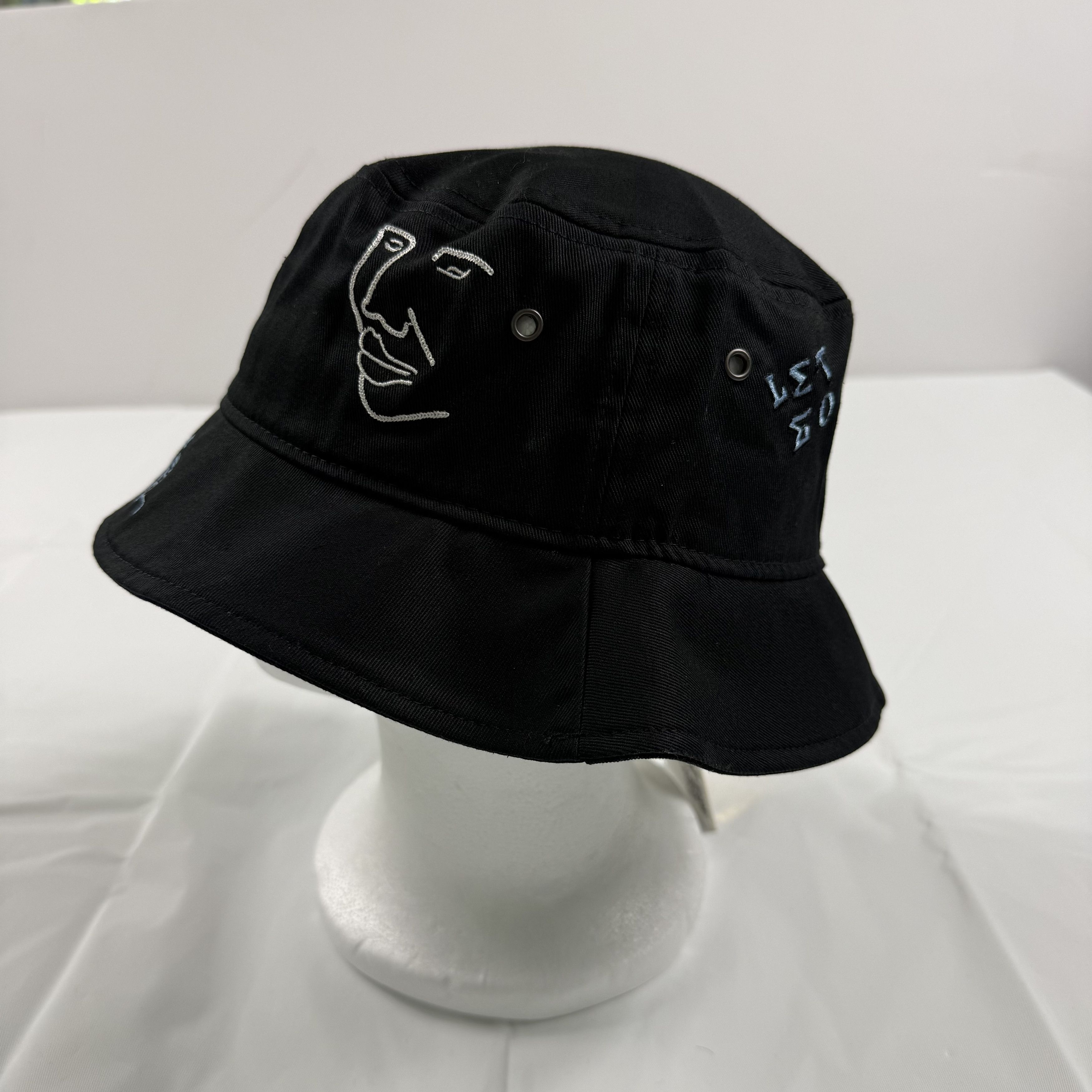 Jungles Jungles Jungles Bucket Hat Embroidered Cotton Streetwear Size ONE SIZE - 5 Thumbnail