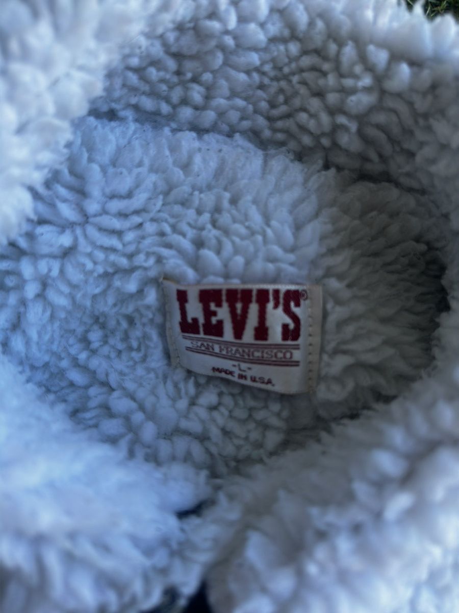 Levi's Vintage Clothing 1980s Levis Sherpa jacket Size US L / EU 52-54 / 3 - 2 Thumbnail