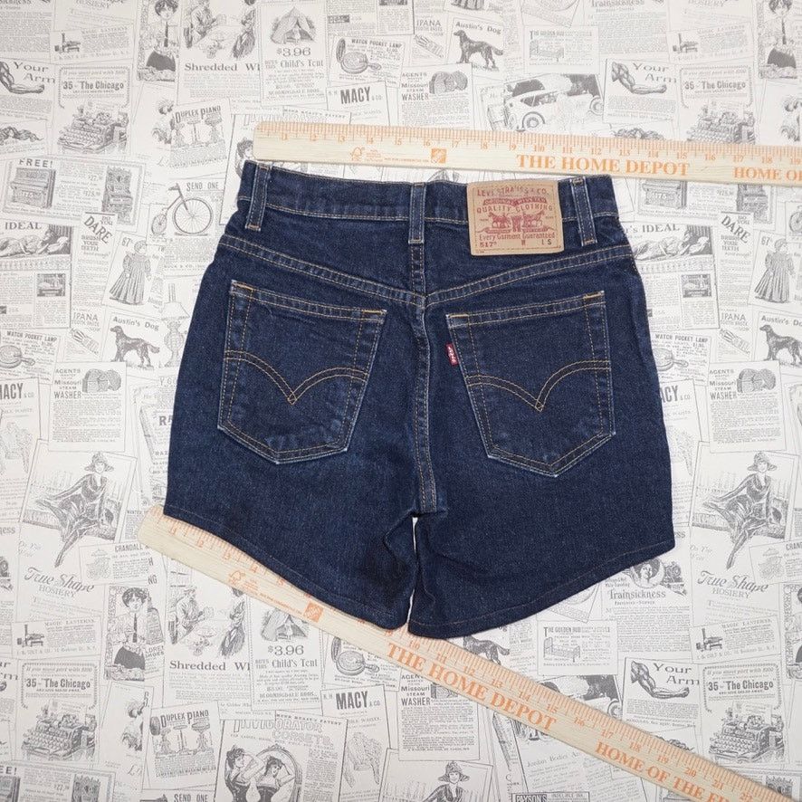Levi's Small - Vintage Y2K Levis 517 denim jean youth 1990s shorts Size US 26 / EU 42 - 5 Thumbnail