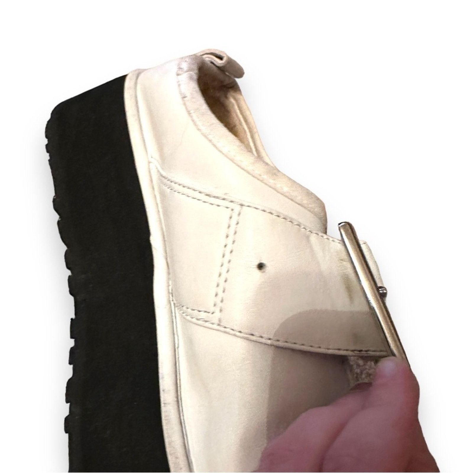 Ugg Ugg x Opening Ceremony Tasman Leather Faux Fur Platform Mule Size US 8 / IT 38 - 8 Thumbnail