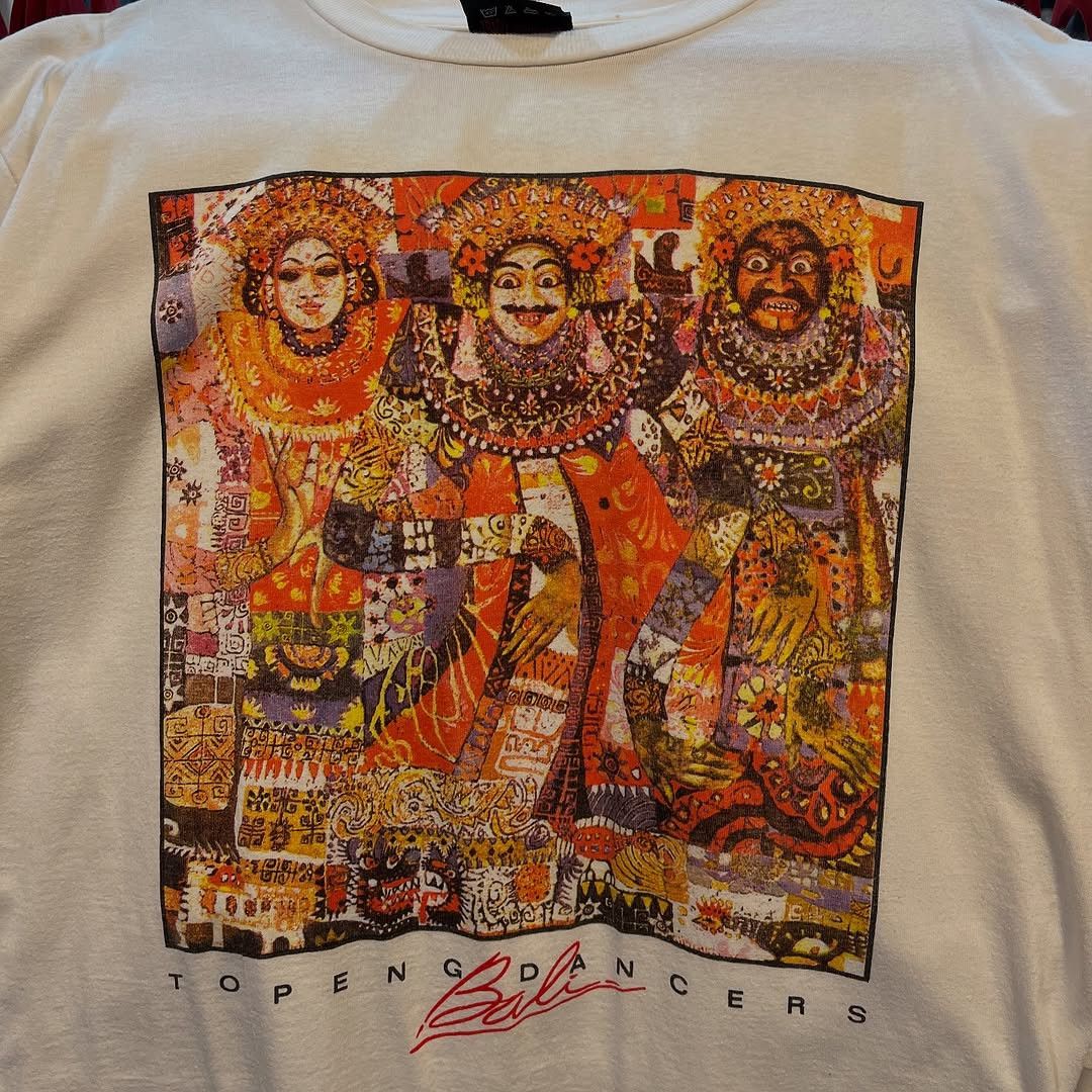 Vintage Vintage 90s Topeng dancers Bali Indonesia t shirt Size US M / EU 48-50 / 2 - 3 Thumbnail