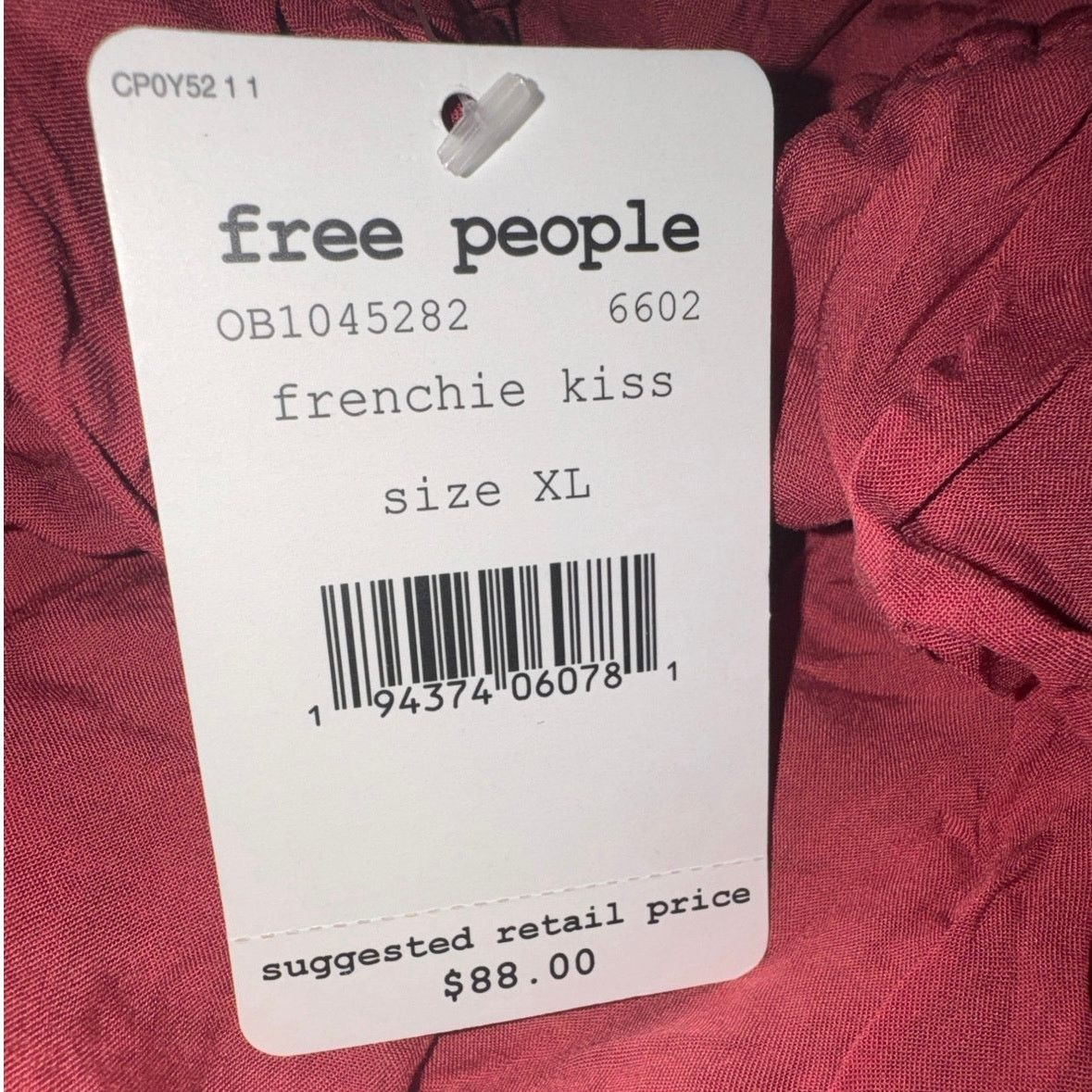 Free People FREE PEOPLE Chante Lace Babydoll Tank Frenchie Kiss Size XL Size XL / US 12-14 / IT 48-50 - 10 Thumbnail