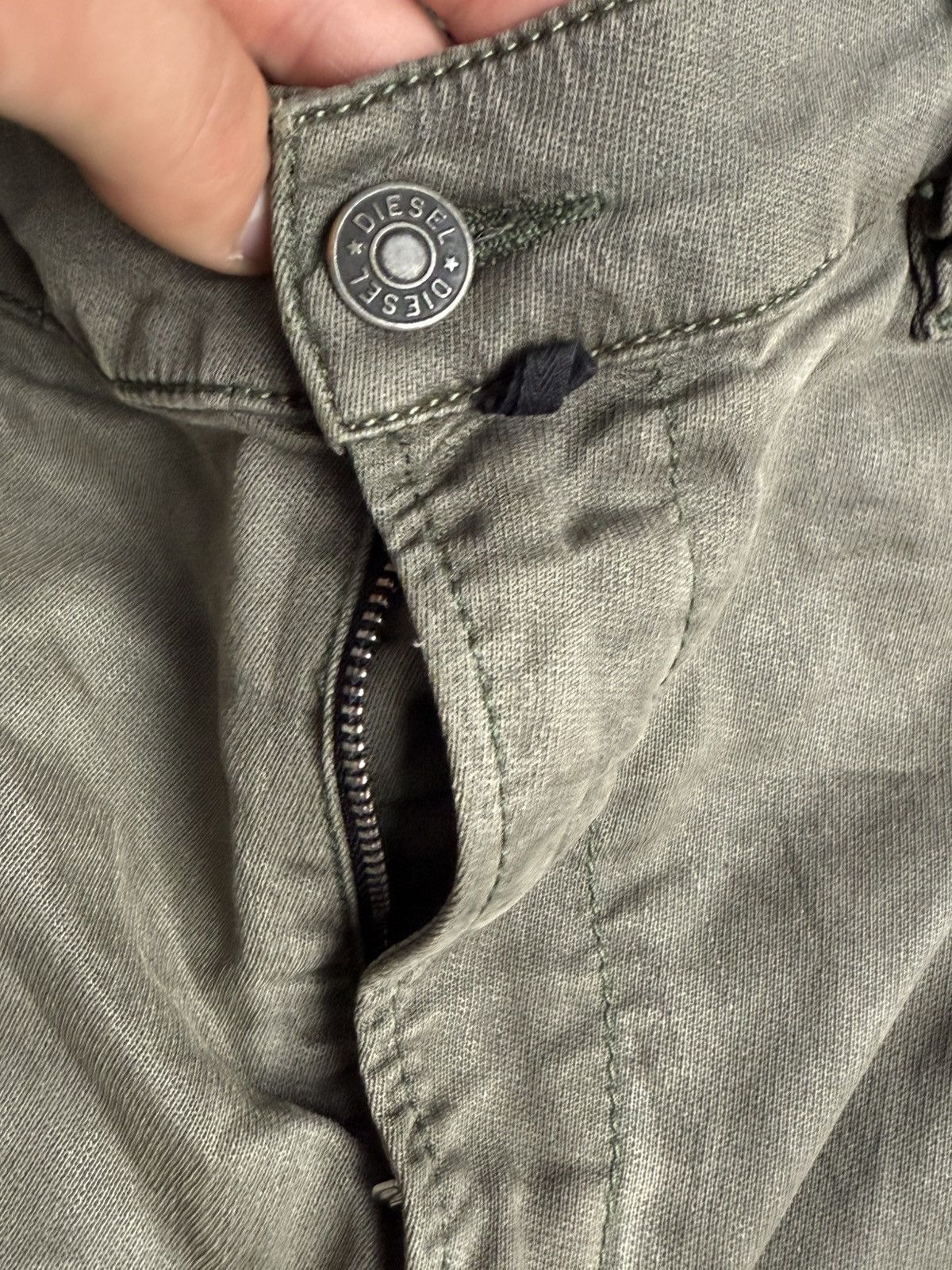 Designer × Diesel × Vintage Vintage rare diesel waxed rare pants jeans Size US 28 / EU 44 - 7 Thumbnail