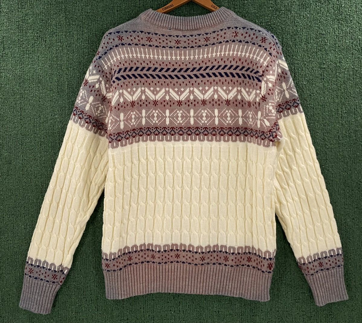 Vintage Vintage 1166 Collection Ski Patterned Knit Sweater Men’s Med Size US M / EU 48-50 / 2 - 5 Thumbnail