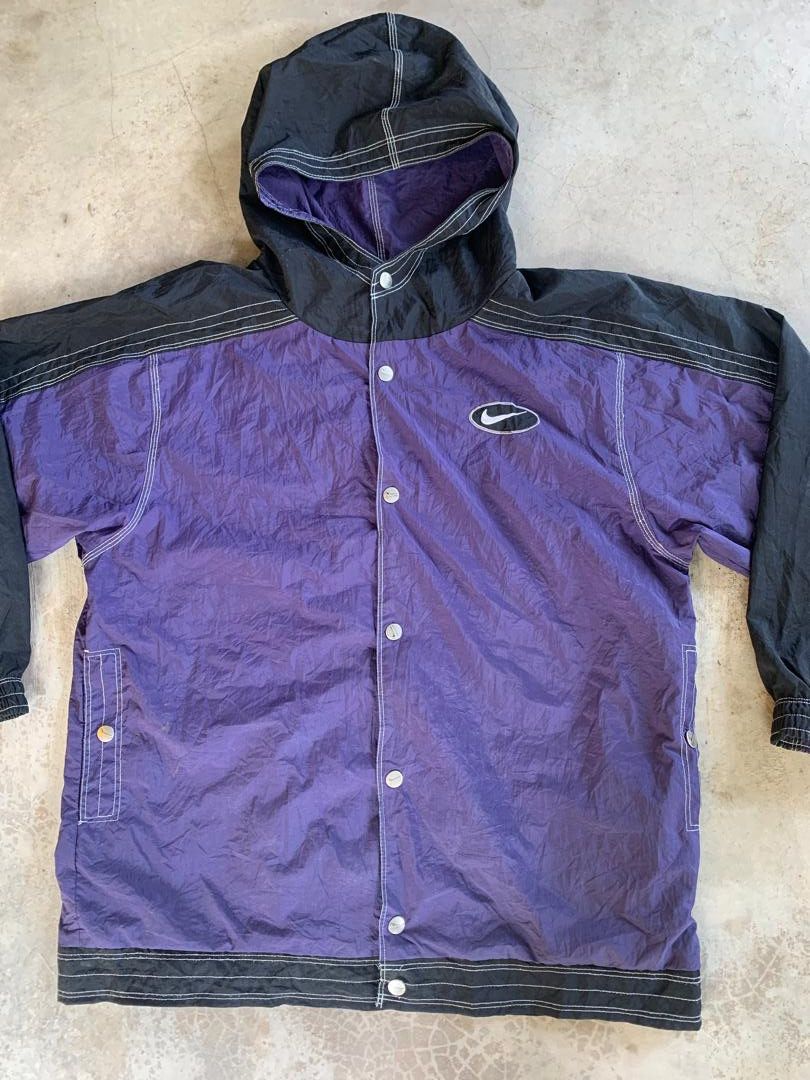 Nike × Vintage Vintage Nike button Jacket for Kids Size US S / EU 44-46 / 1 - 5 Thumbnail