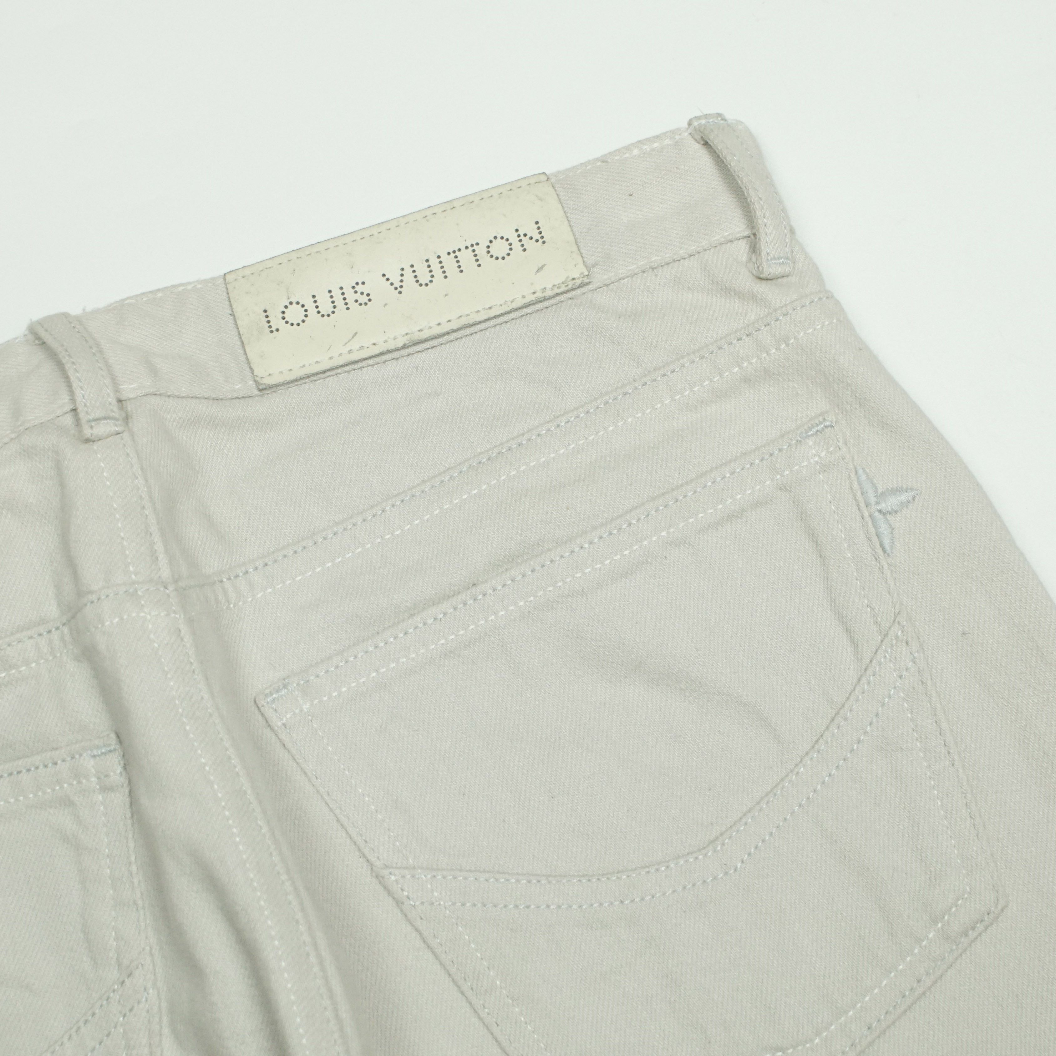 Louis Vuitton *NoTariff Louis Vuitton Light Grey Pants Size 30" / US 8 / IT 44 - 4 Thumbnail