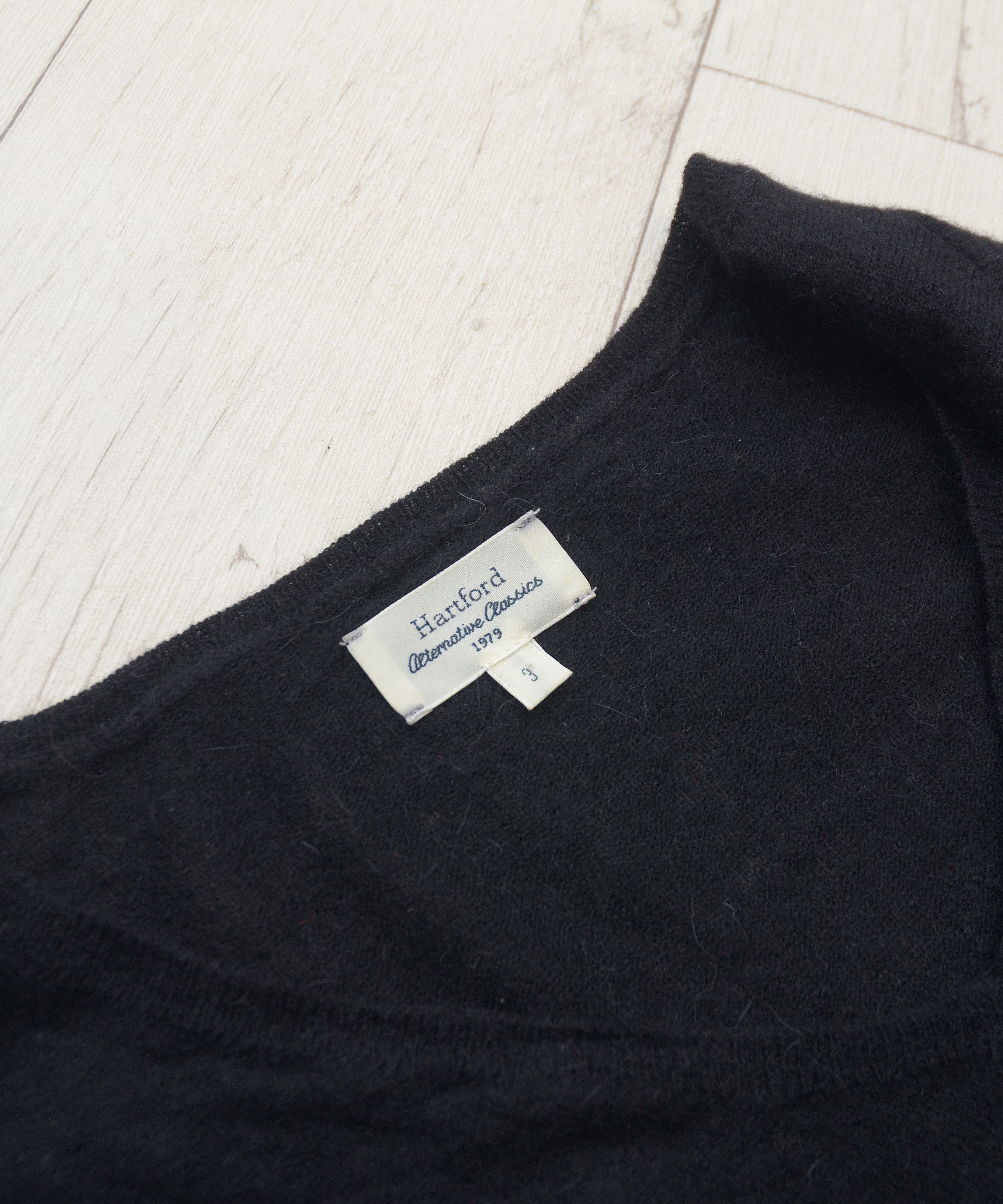 Hartford Hartford Baby Alpaca Long Sleeve Sweater V-neck Jumper Sz 3 Size L / US 10 / IT 46 - 6 Thumbnail