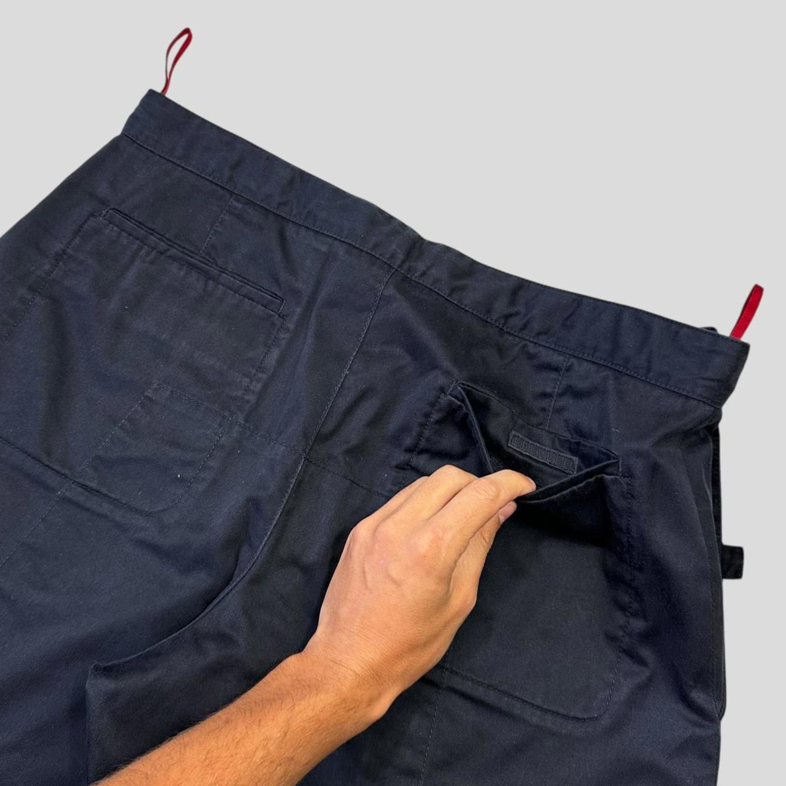 Prada Prada Sport 2003 Challenge Reinforced Logo Shorts 33-36 Size US 34 / EU 50 - 5 Thumbnail