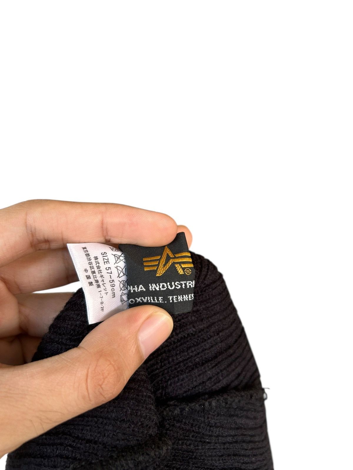 Japanese Brand × Kapital × Vintage U.S.A.F Alpha Industries Big Beanie Hats Size ONE SIZE - 4 Thumbnail