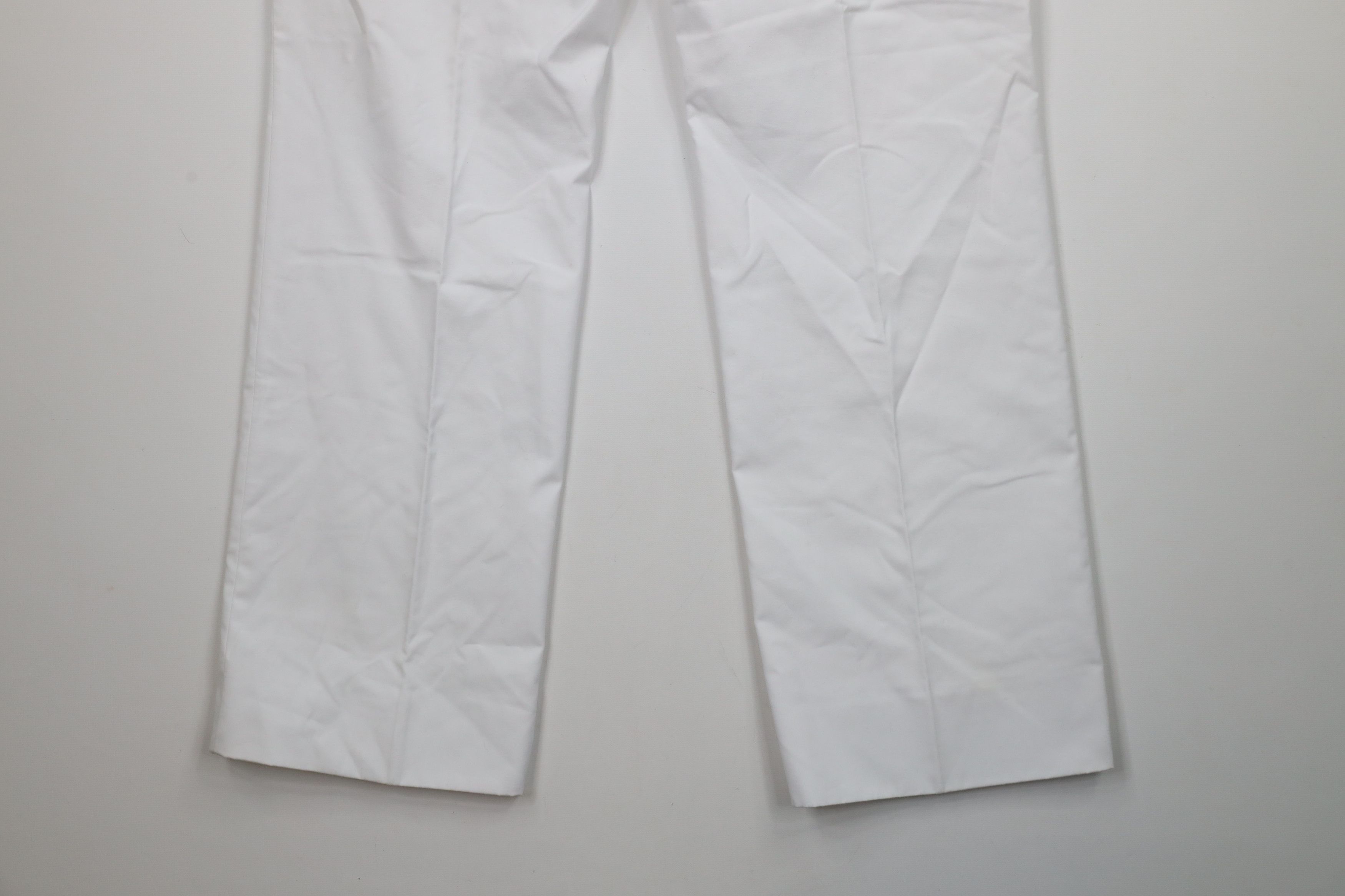 Vintage Vintage 70s Streetwear Flared Wide Leg Chino Pants White USA Size US 36 / EU 52 - 13 Thumbnail