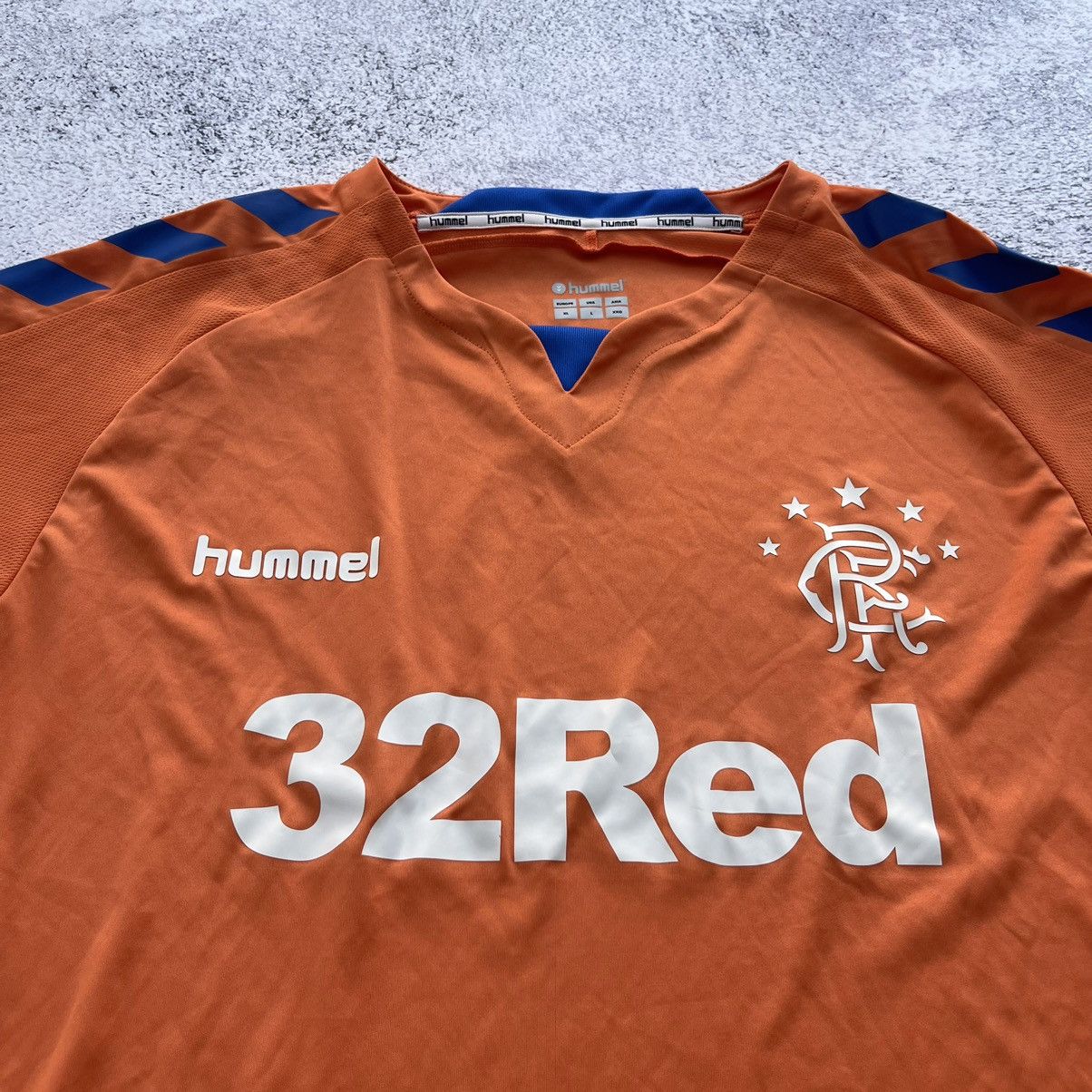 Hummel Rangers Glasgow jersey 2018-2019 third shirt Size US XL / EU 56 / 4 - 3 Thumbnail