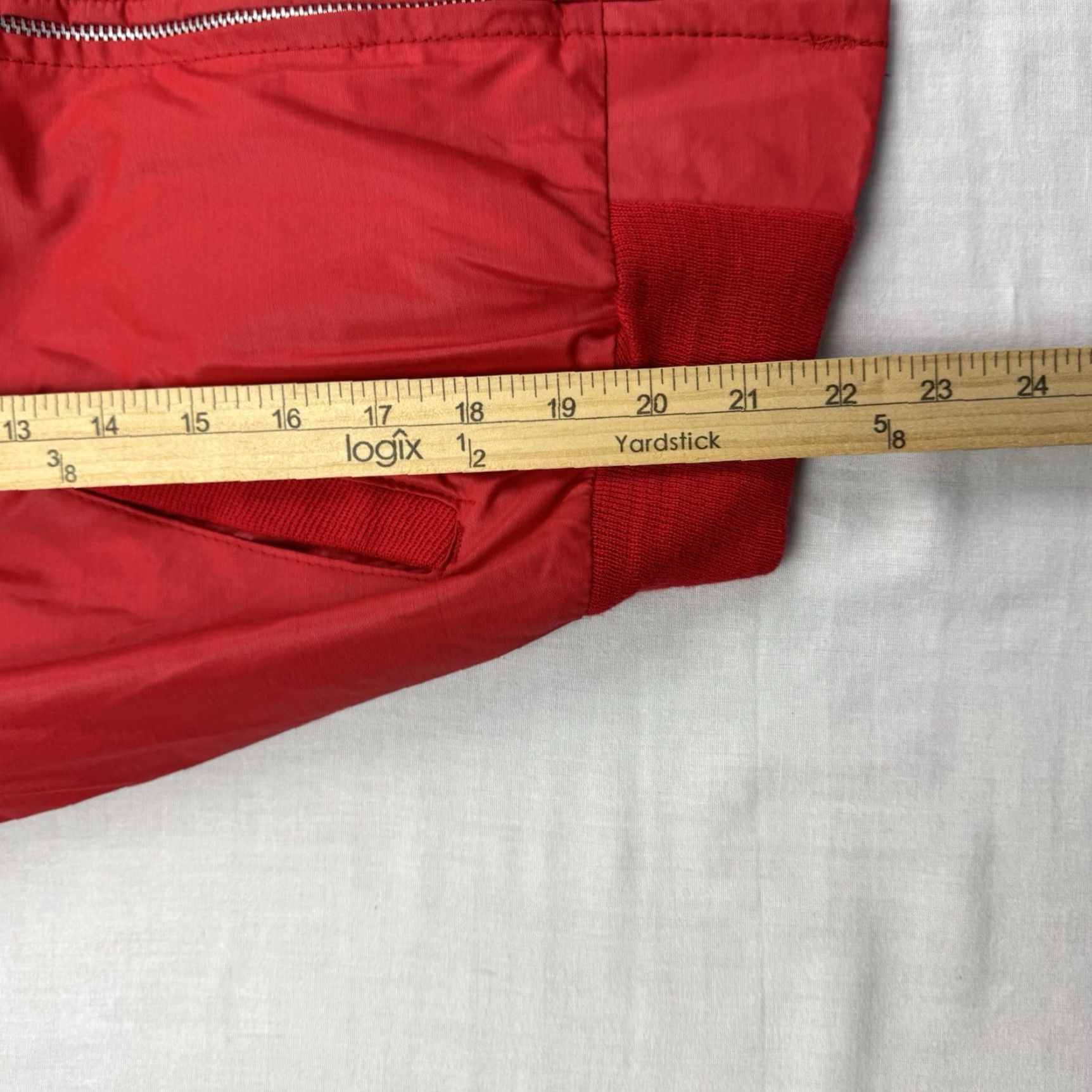 Vintage VINTAGE Collections 1980s Jacket Windbreaker Adult Small Red Full Zip Hipster Size US S / EU 44-46 / 1 - 6 Thumbnail