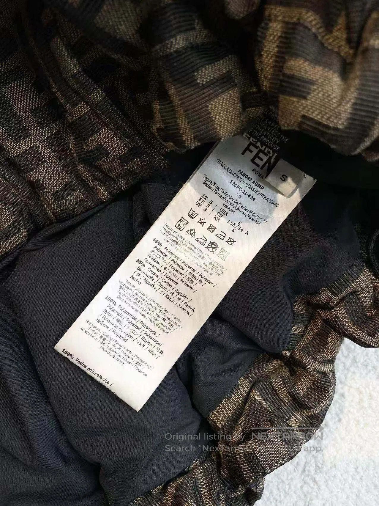 Fendi Fendi Double F full print down jacket| Size S / US 4 / IT 40 - 5 Thumbnail