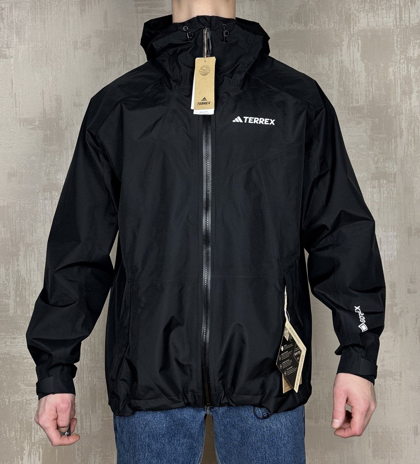 Adidas × Dime Adidas x Dime Studded Gore-tex jacket | Grailed