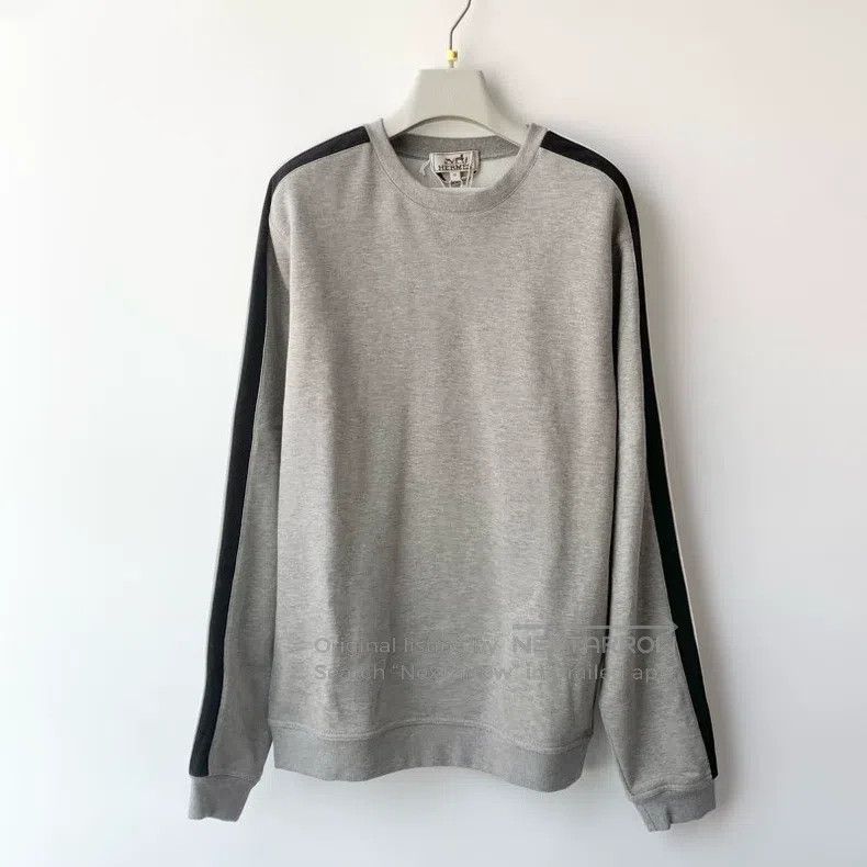 Hermes Hermes Gray men's hoodie Size US M / EU 48-50 / 2 - 1 Thumbnail