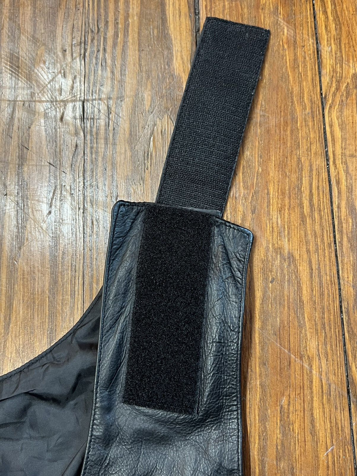 Genuine Leather × Vintage Vintage Leather Biker Vest Motorcycle Club Ruff Ryders Size US XXL / EU 58 / 5 - 7 Thumbnail