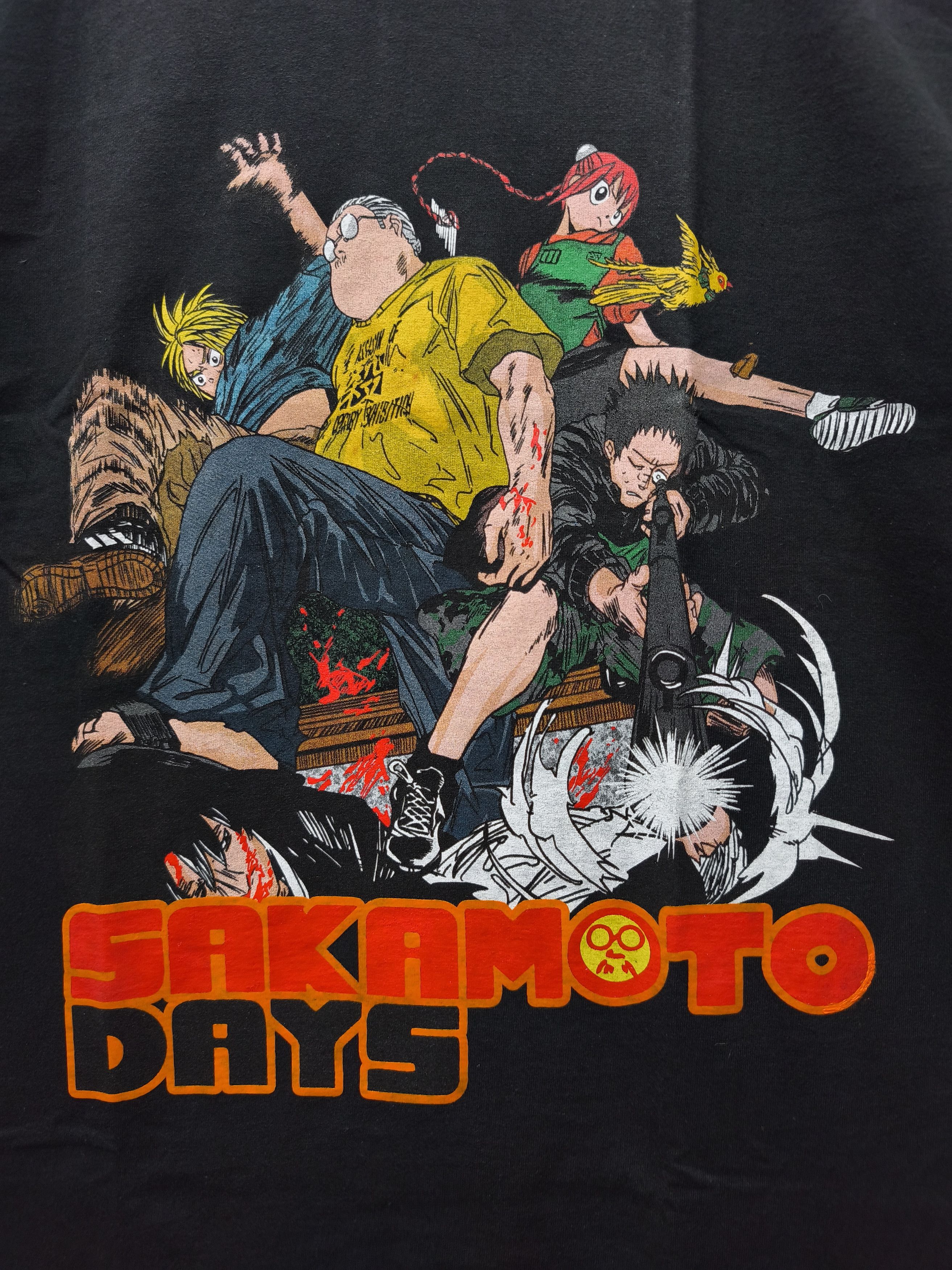 Anime Sakamoto Days "The Assassin's" T-shirt Size US XL / EU 56 / 4 - 2 Thumbnail