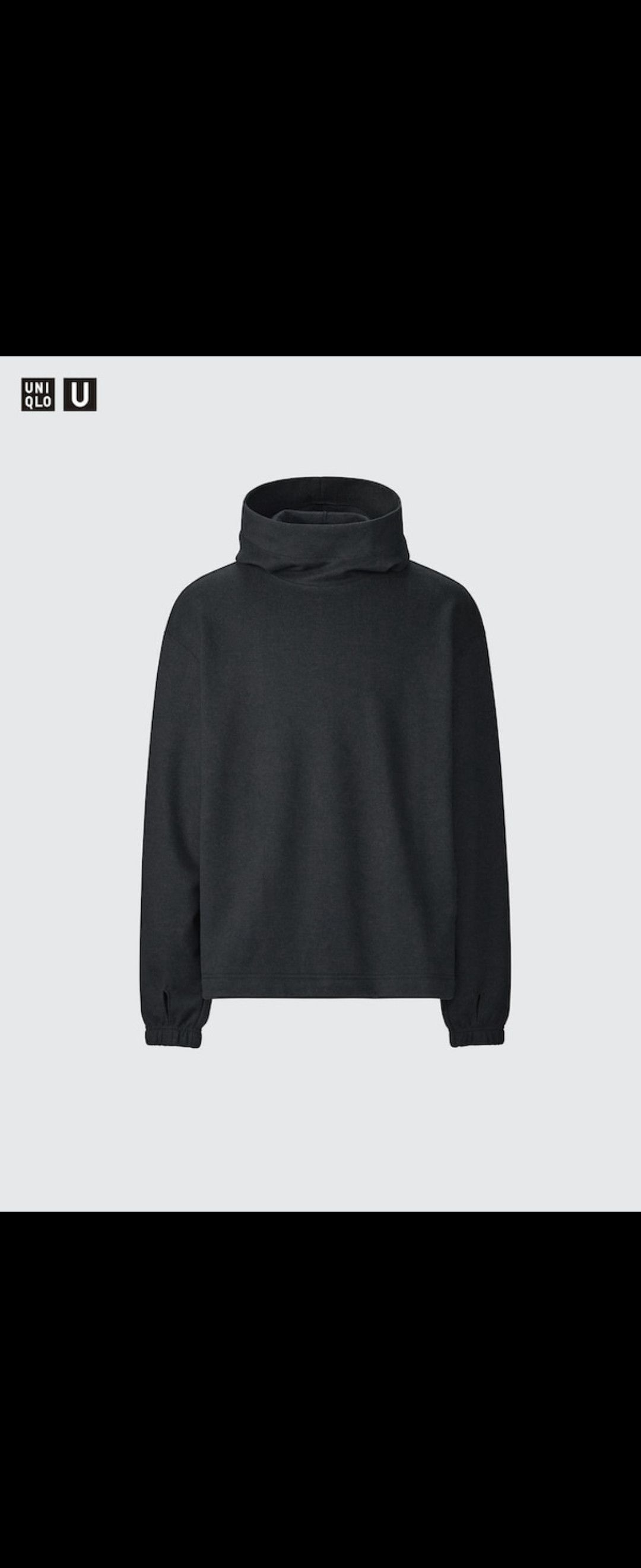 Uniqlo Uniqlo Brushed Jersey Pullover Hoodie Size M Dark Gray Size US M / EU 48-50 / 2 - 1 Thumbnail